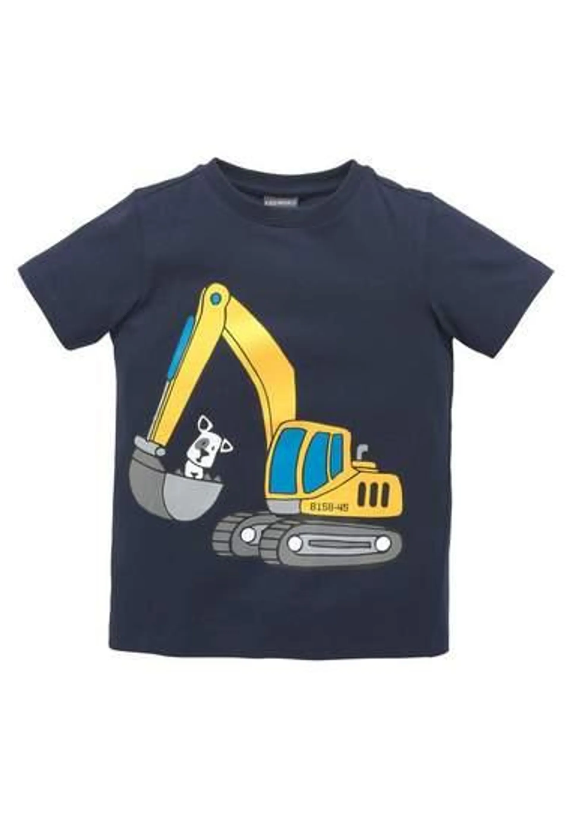 KIDSWORLD T-shirt met graafmachine