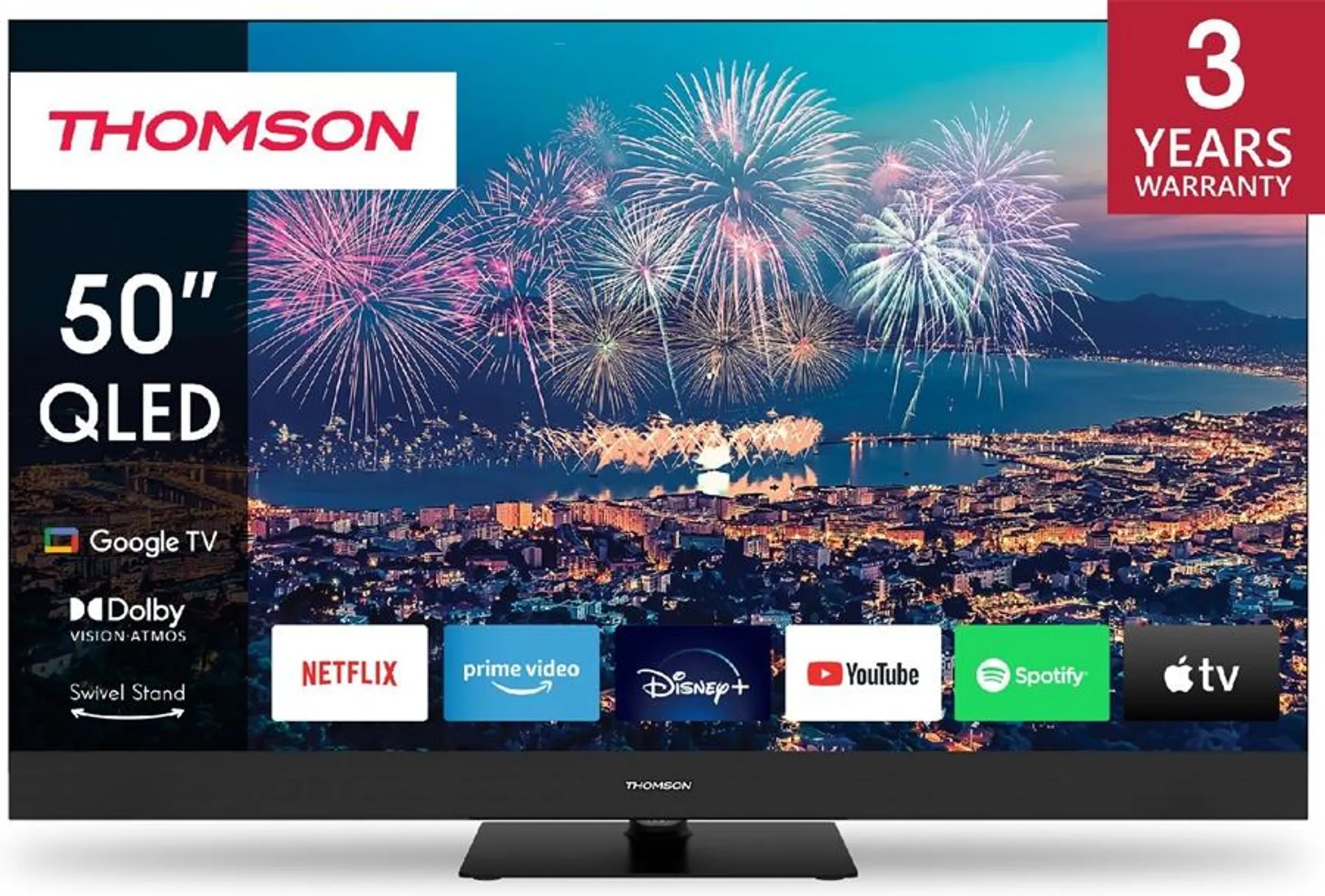 Thomson Google TV 50" QLED Plus