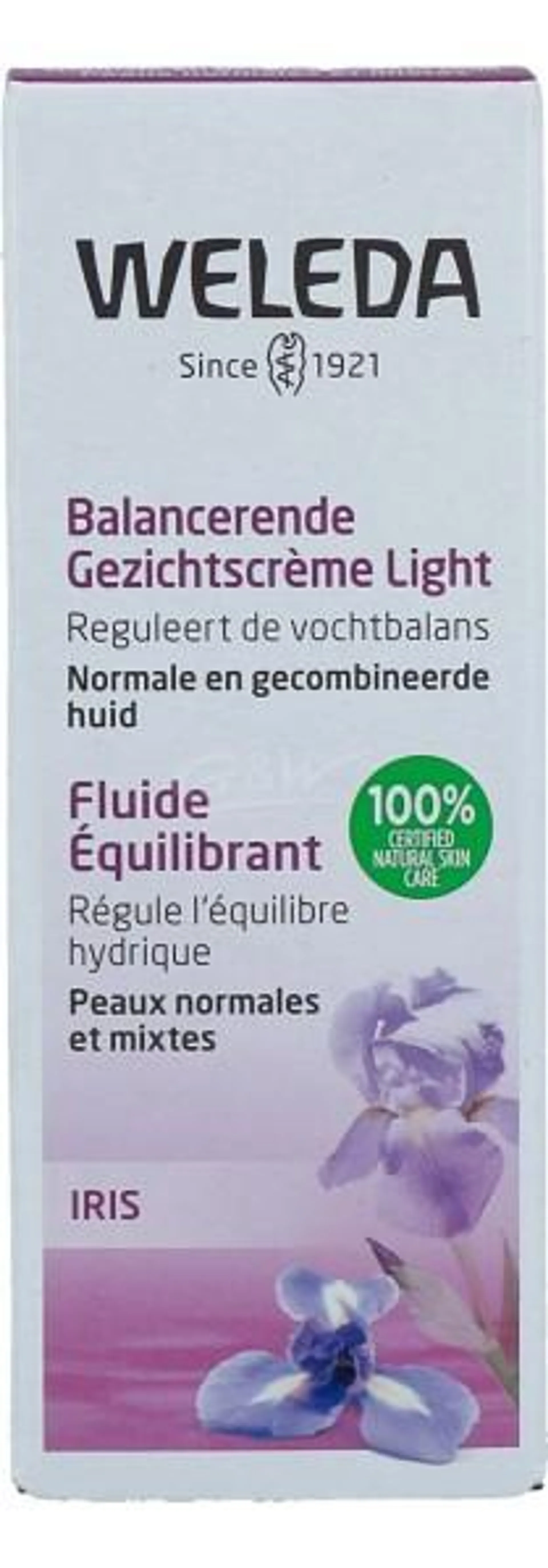 Weleda Iris Balancerende Gezichtscreme Light