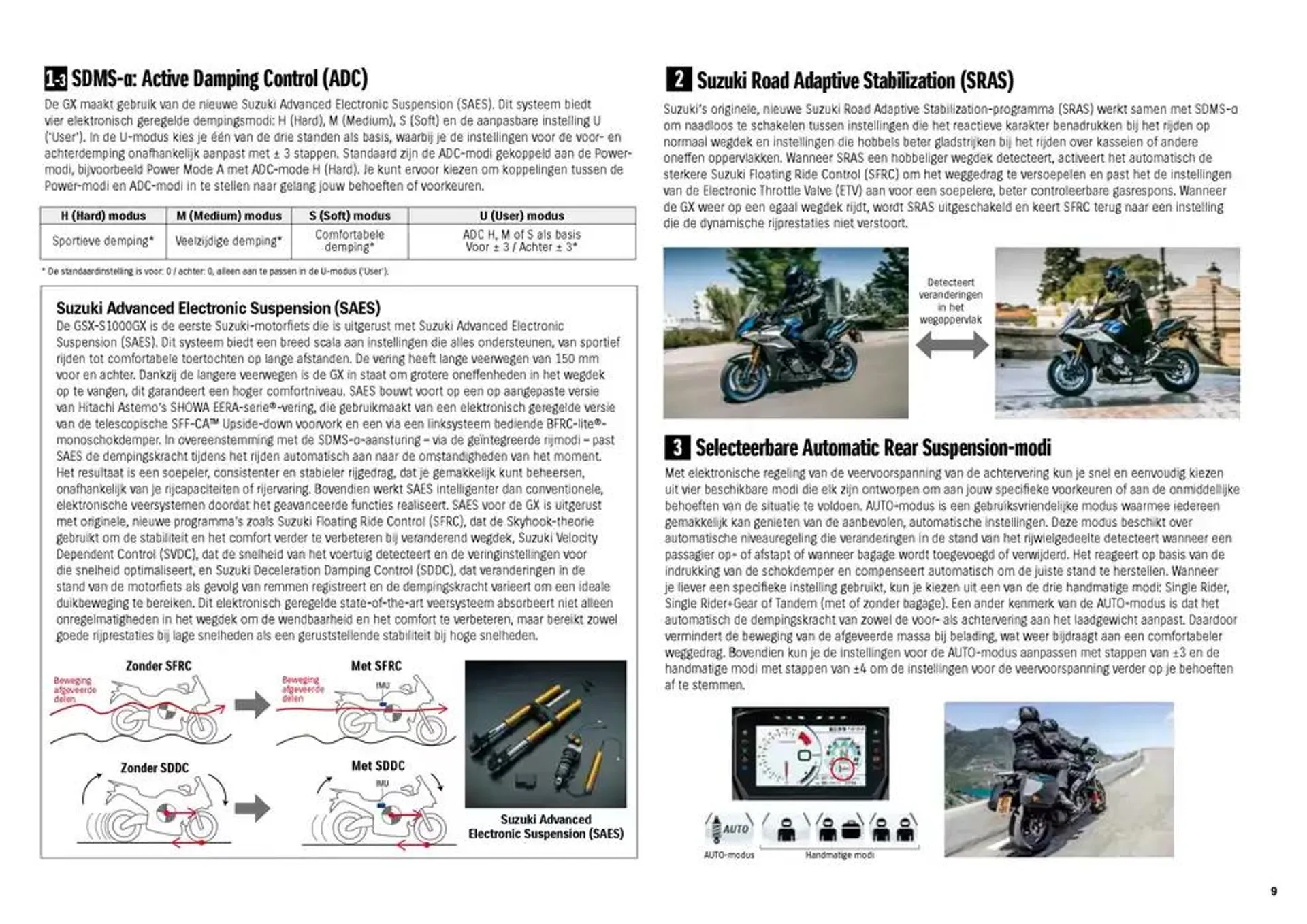 Suzuki Gsx-S1000Gx van 24 oktober tot 7 november 2024 - Folder pagina 9