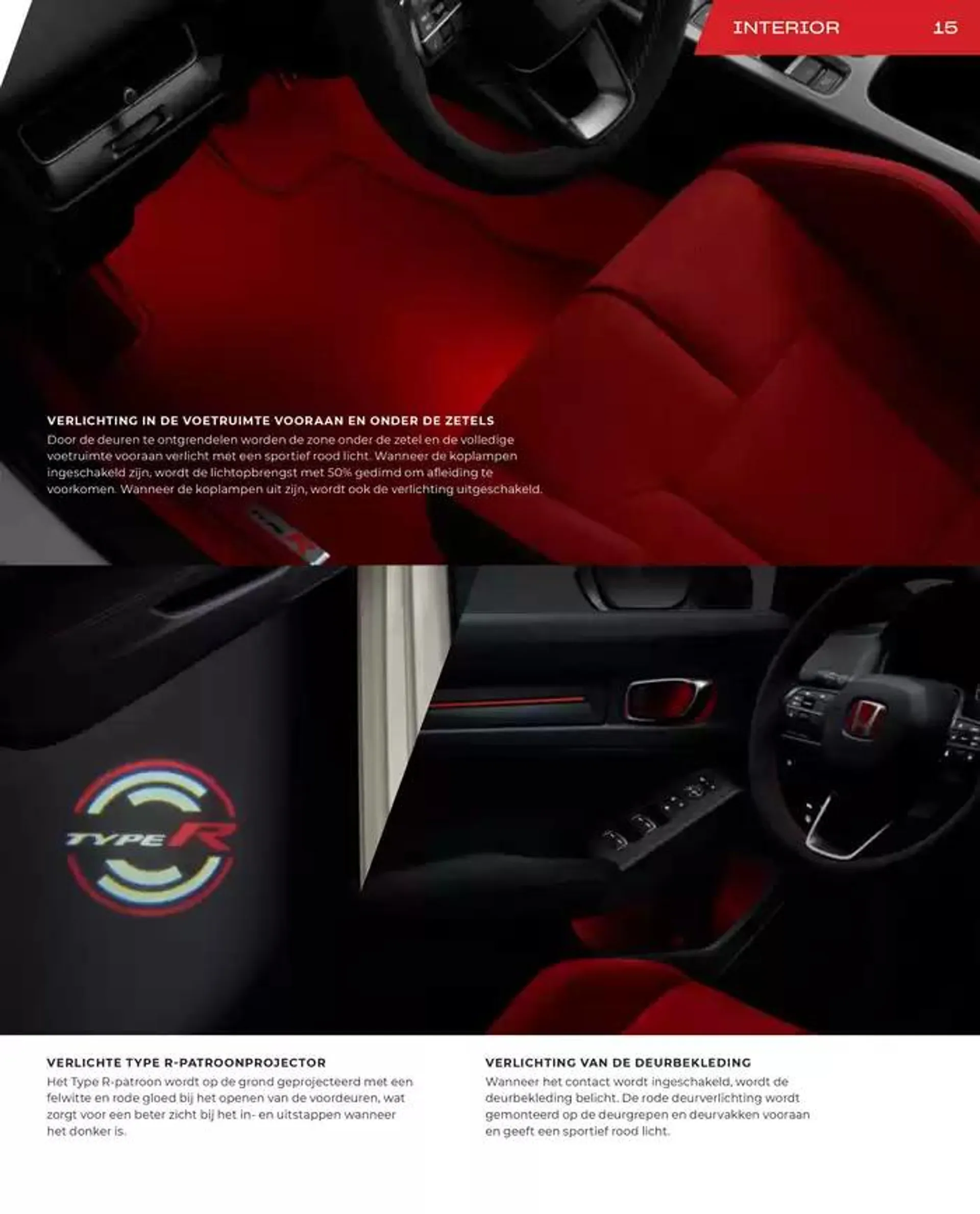 Civic Type R Accessories van 19 november tot 30 juni 2025 - Folder pagina 15