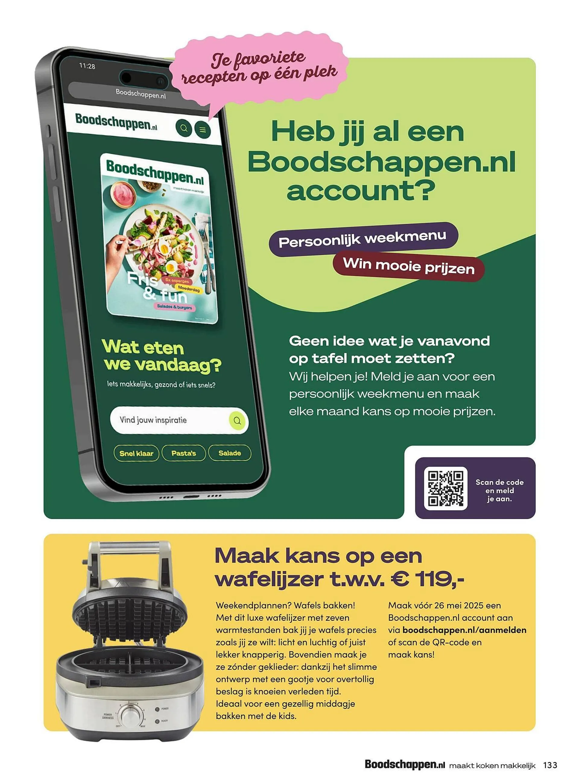 Boodschappen folder van 1 mei tot 31 mei 2025 - Folder pagina 133