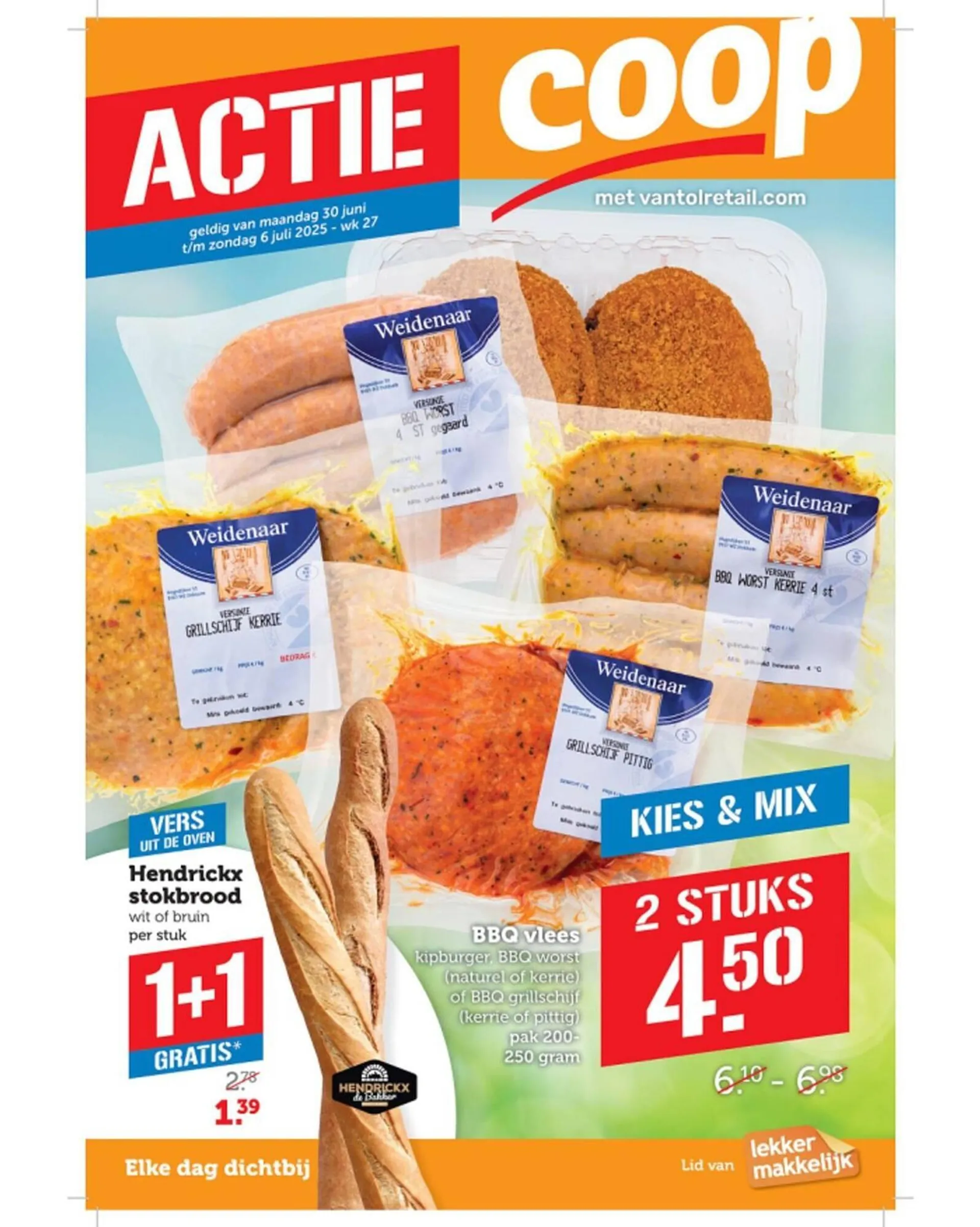 Lekker Makkelijk folder van 30 juni tot 6 juli 2025 - Folder pagina 1