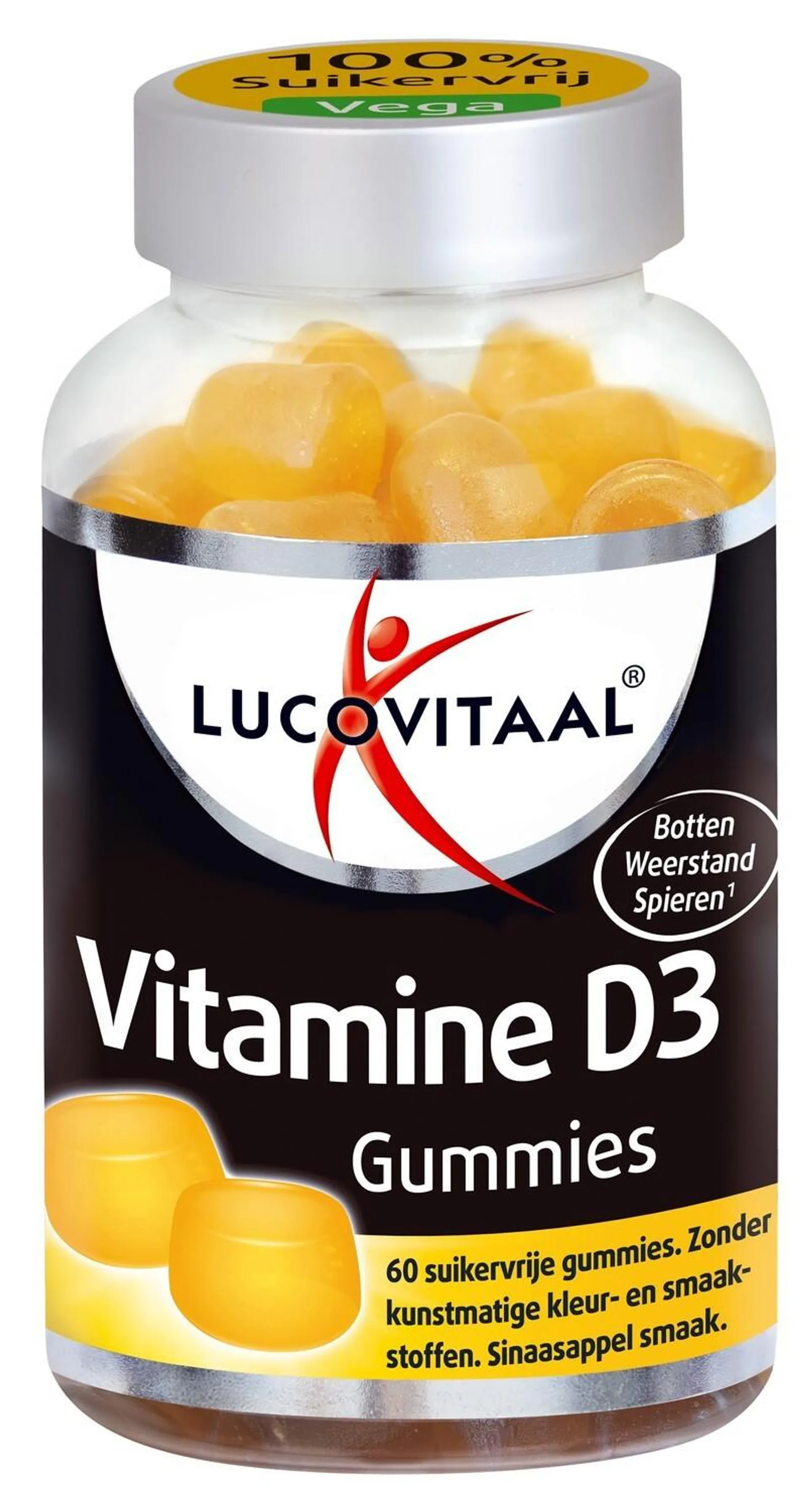 Lucovitaal Vitamine D3 60 gummies