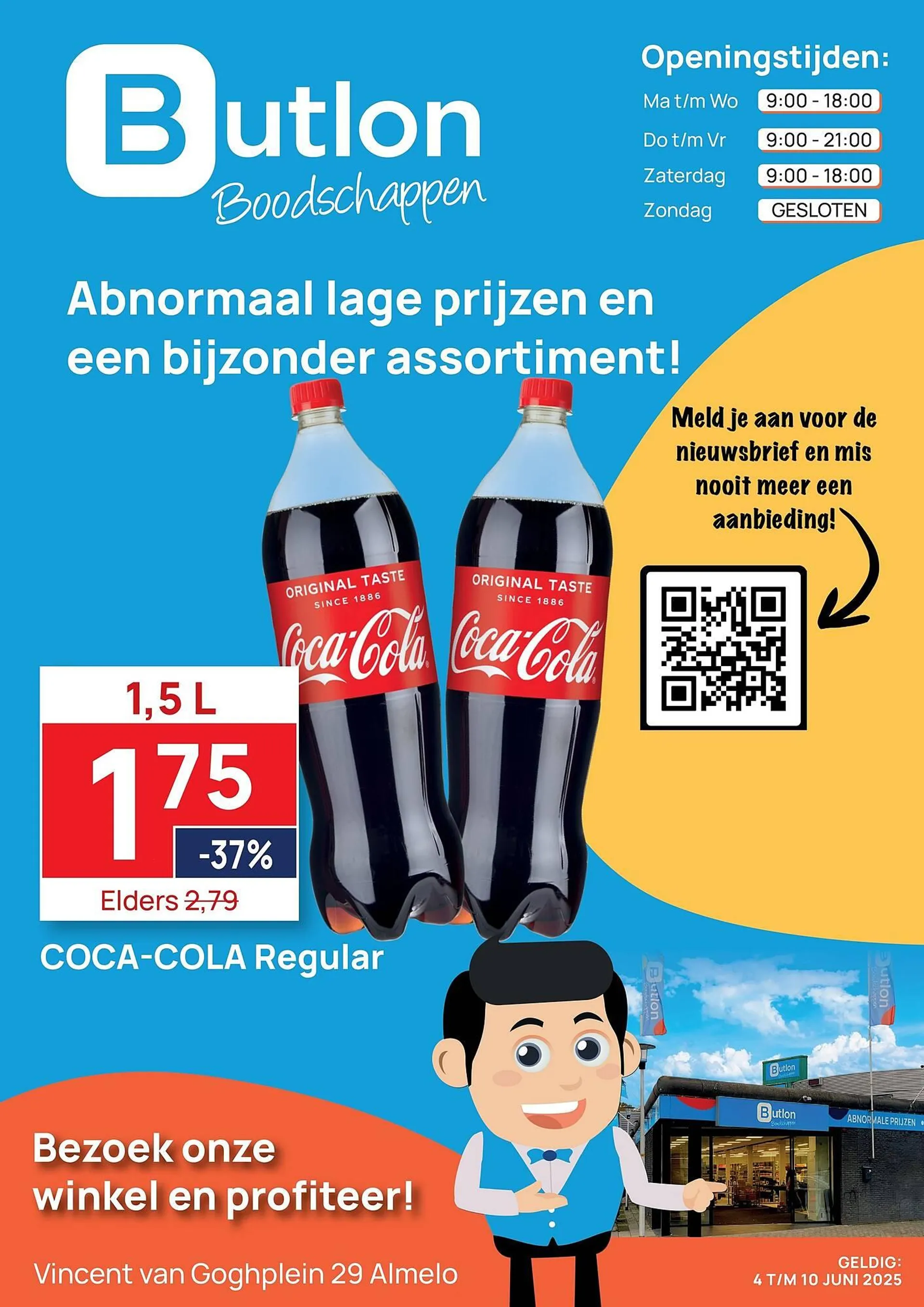 Butlon folder van 4 juni tot 10 juni 2025 - Folder pagina 1