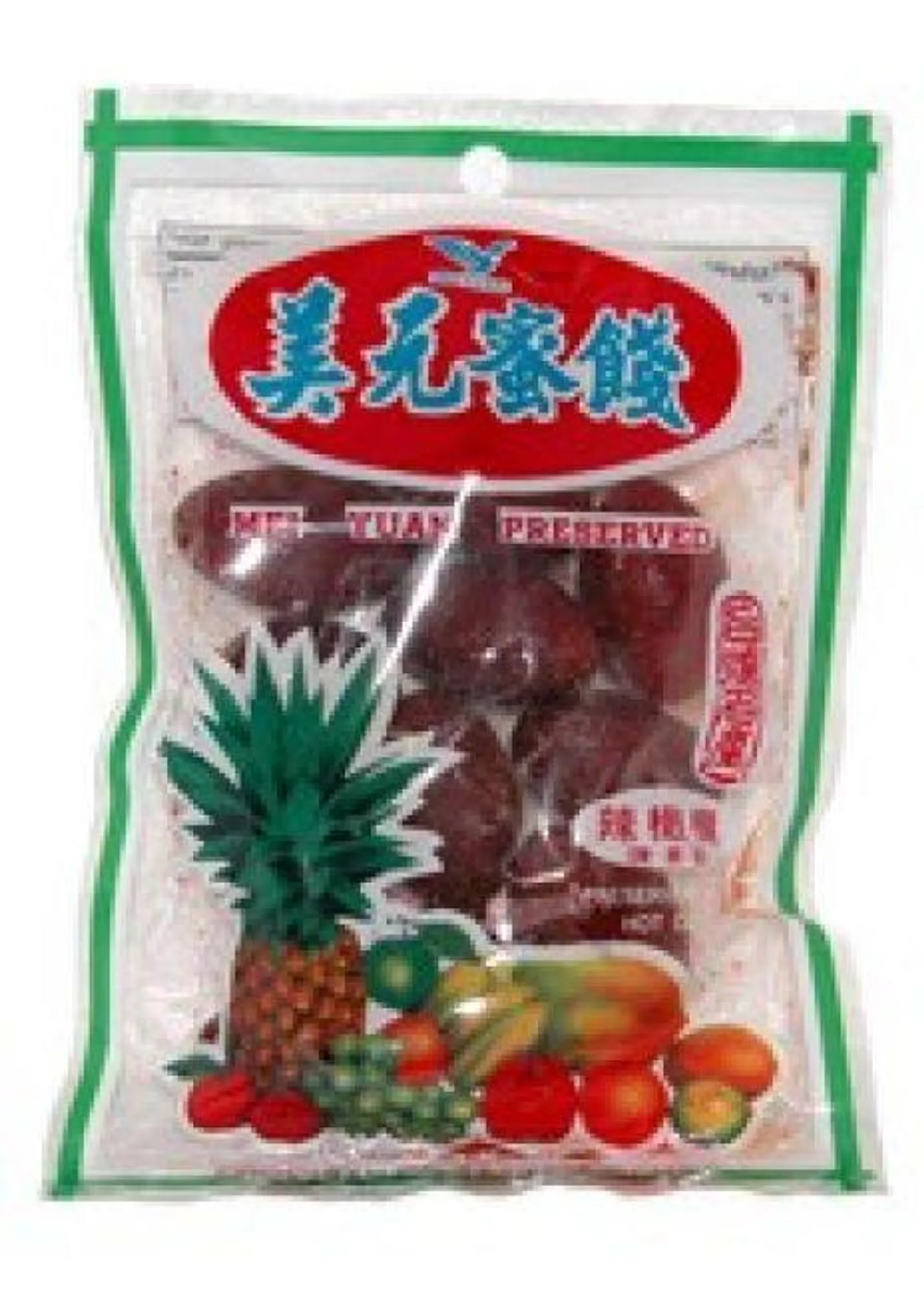 Mei Yuan Gedroogde Pittige Olijf Fruit (Lar Chew Larm) 120g