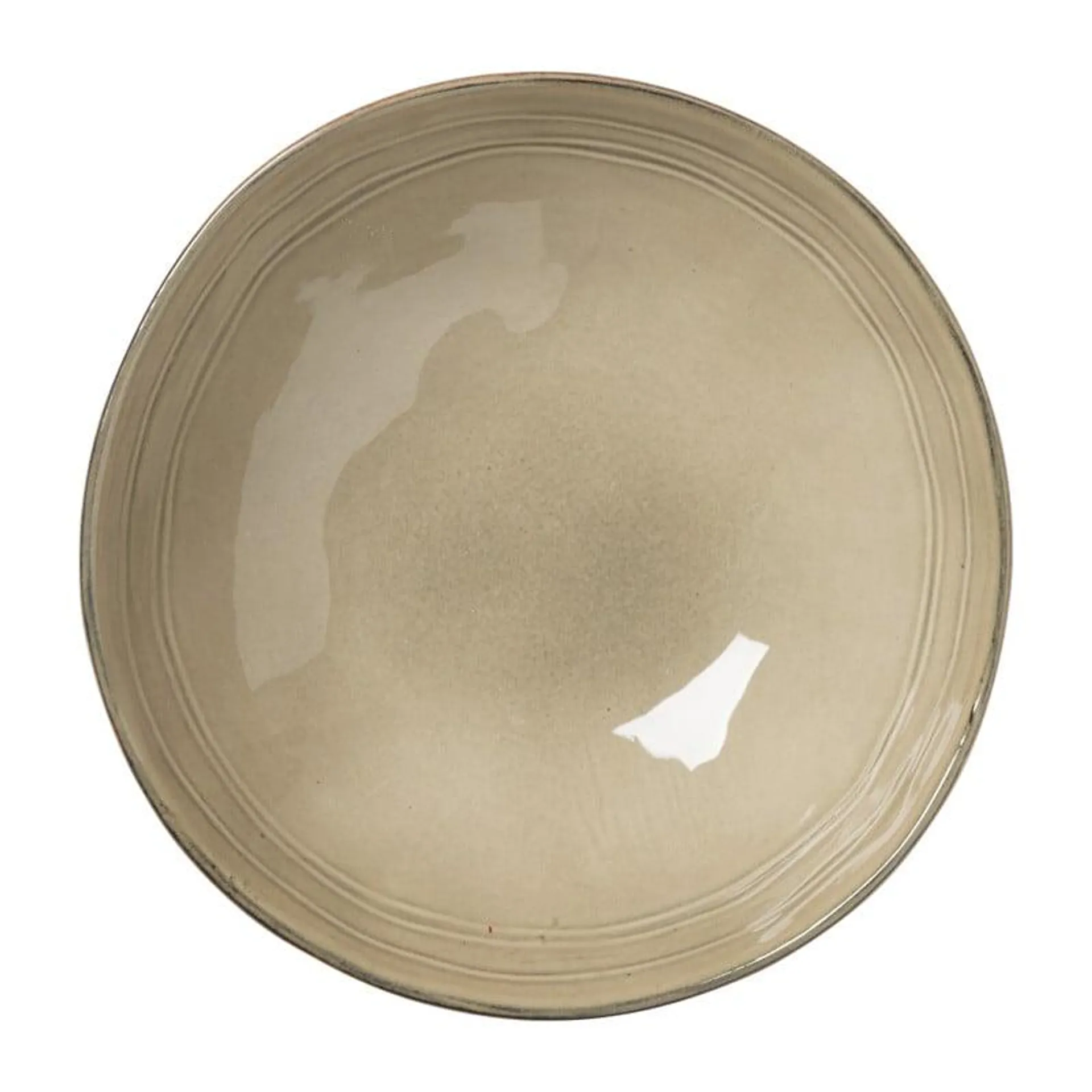 Diep bord Toscane - beige - ø19 cm