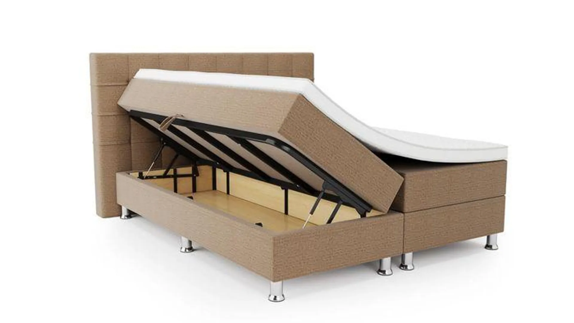 Boxspring met Opbergruimte Compleet Rens