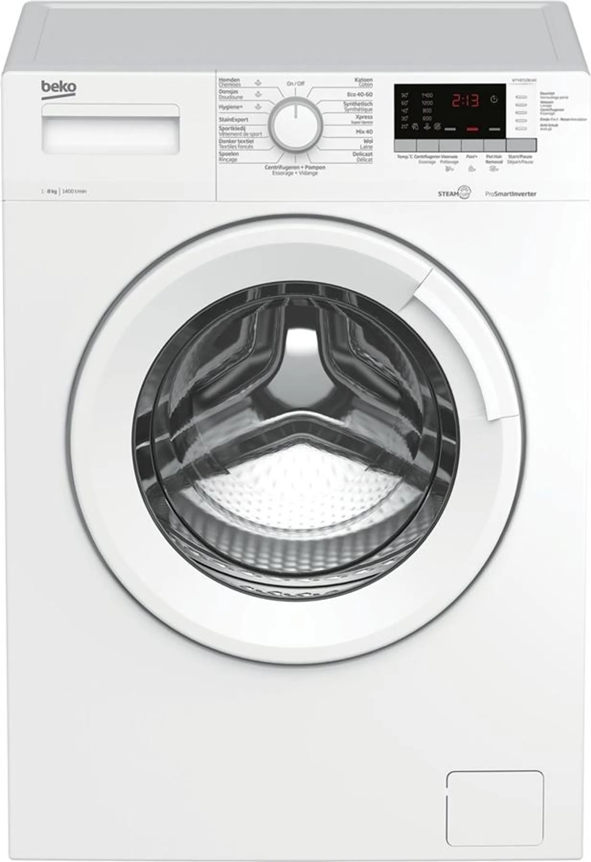 Beko WTV8712BLW1 wasmachine