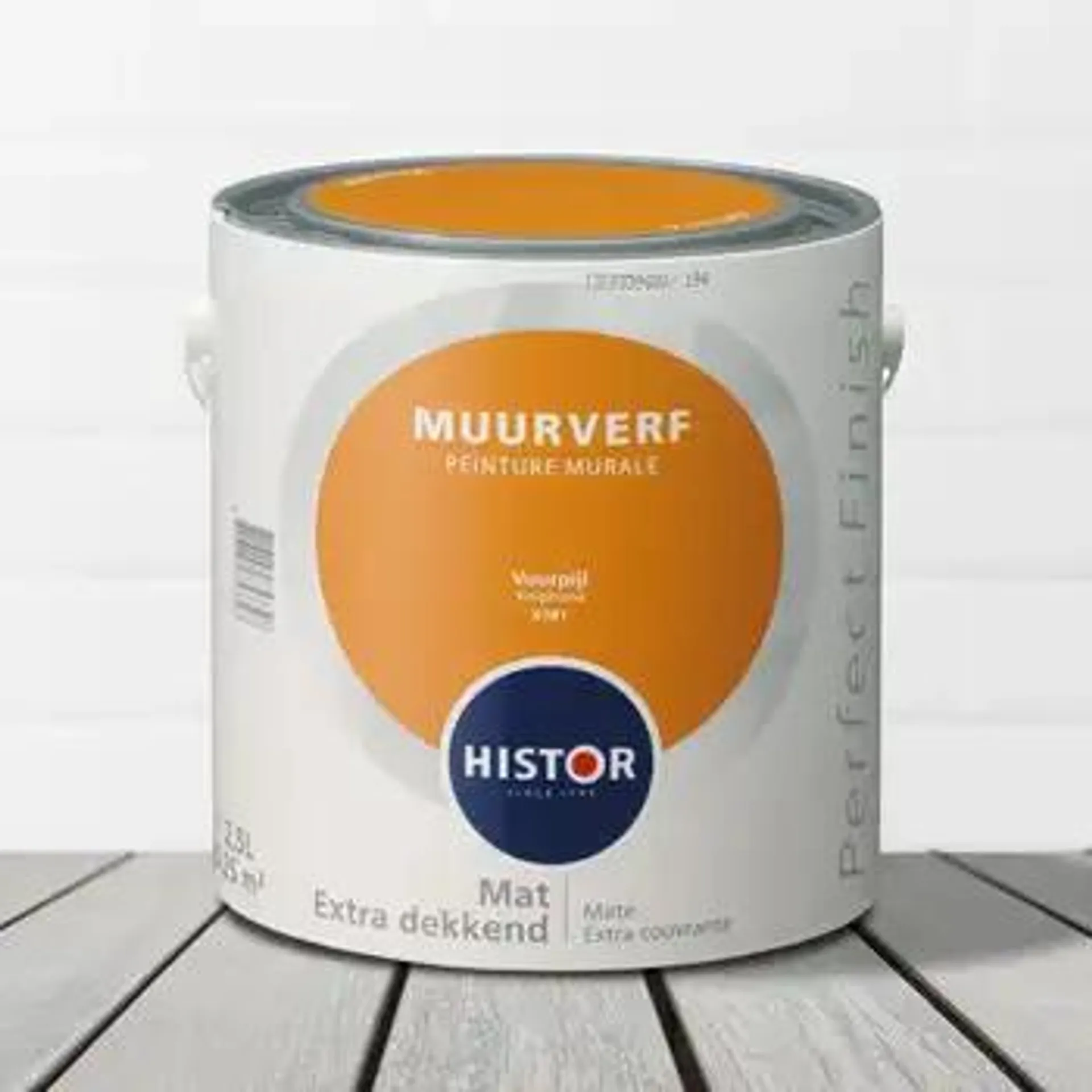 Histor Perfect Finish Muurverf Mat Vuurpijl 6781