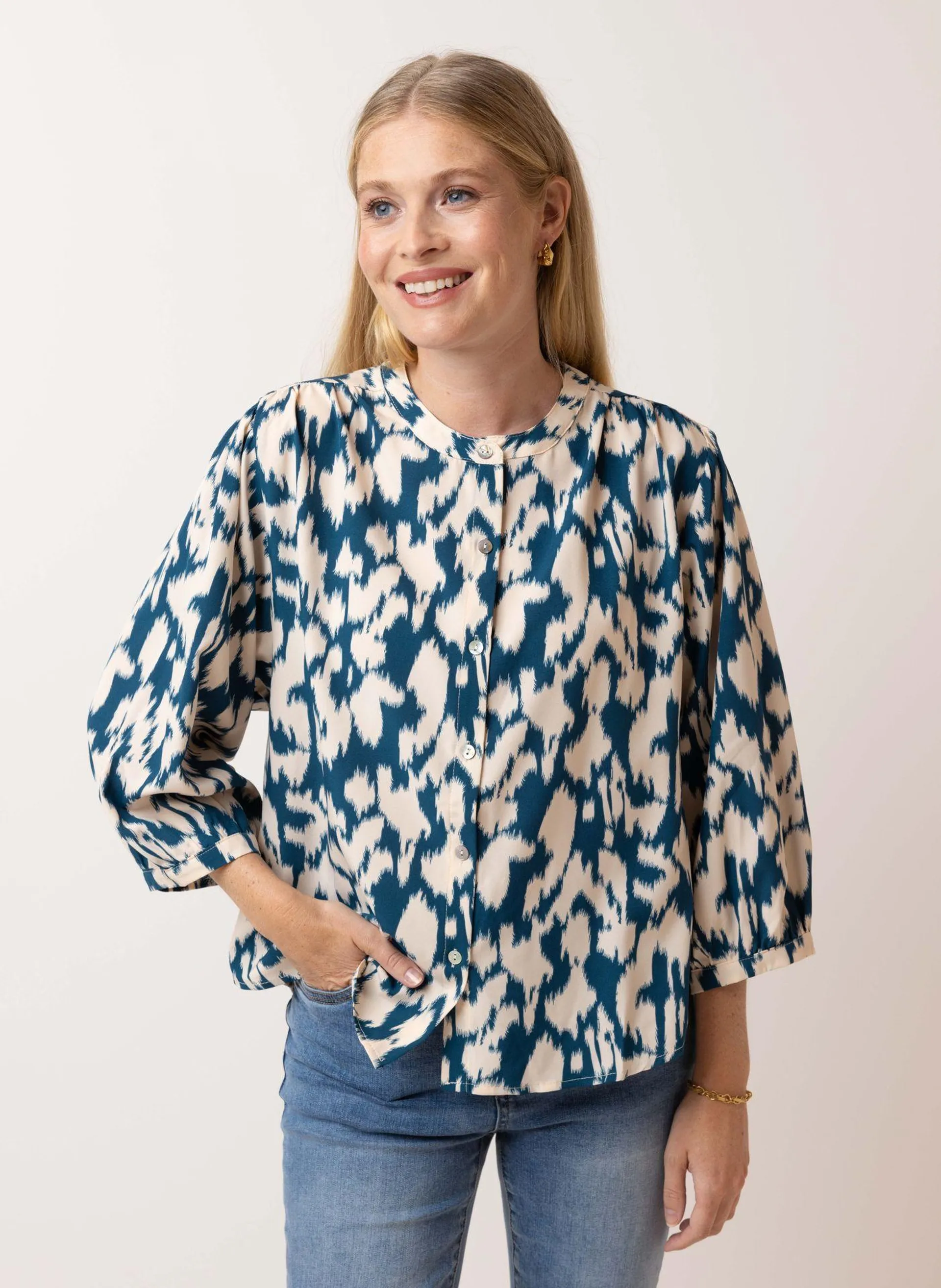 Petrol blouse