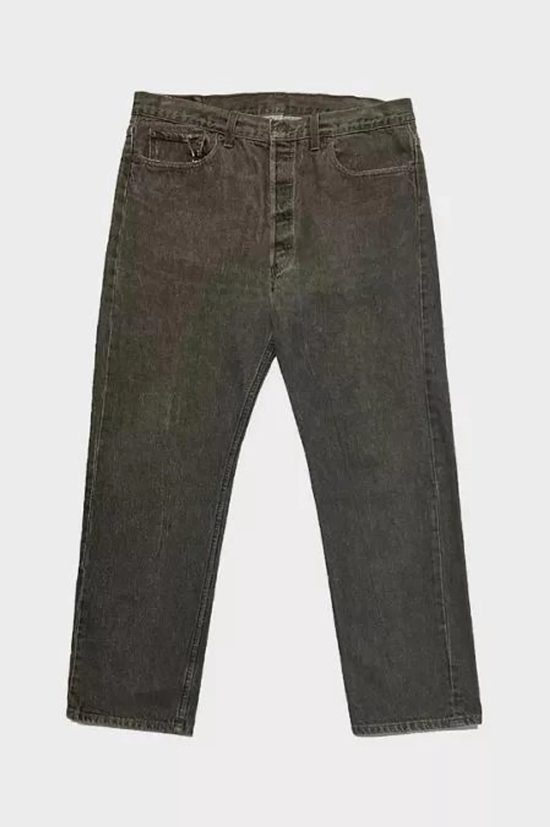 Vintage 1980’s Levi’s USA Red Tab Black 501 Denim Jeans