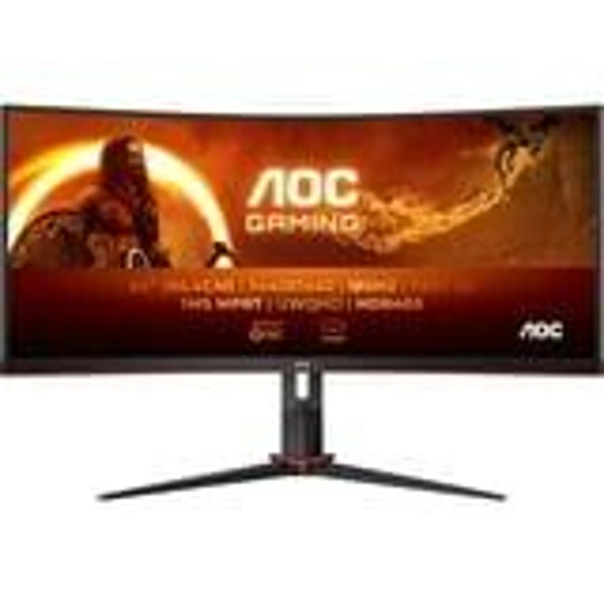 CU34G2XP/BK 34" Curved UltraWide gaming monitor