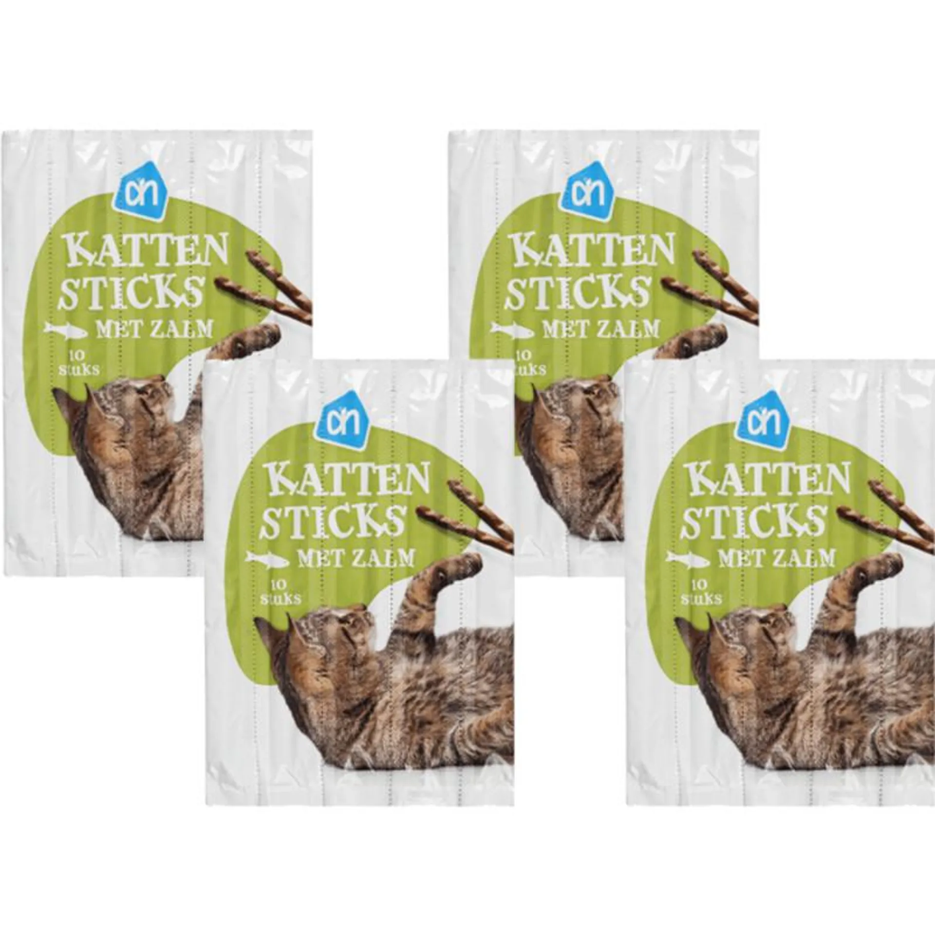 AH Kattensticks met zalm voordeelpakket