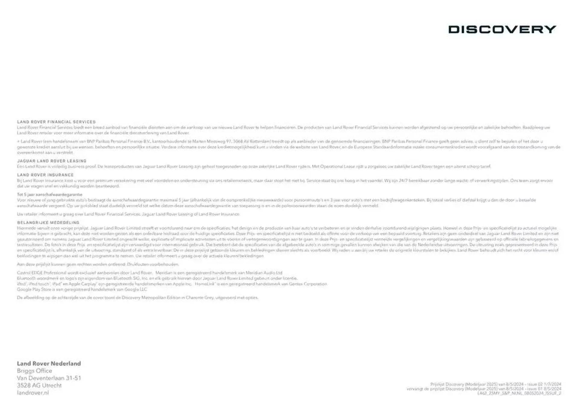 Discovery van 20 november tot 30 juni 2025 - Folder pagina 14