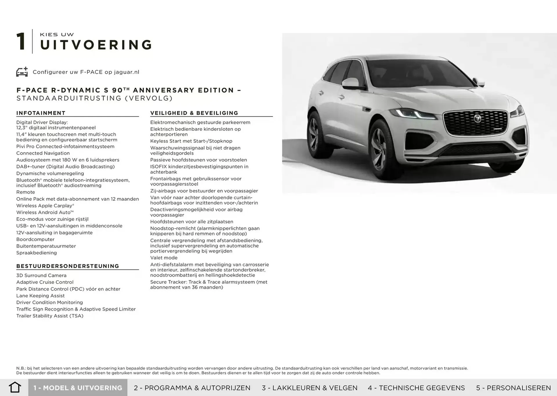 Jaguar folder van 20 november tot 30 juni 2025 - Folder pagina 5