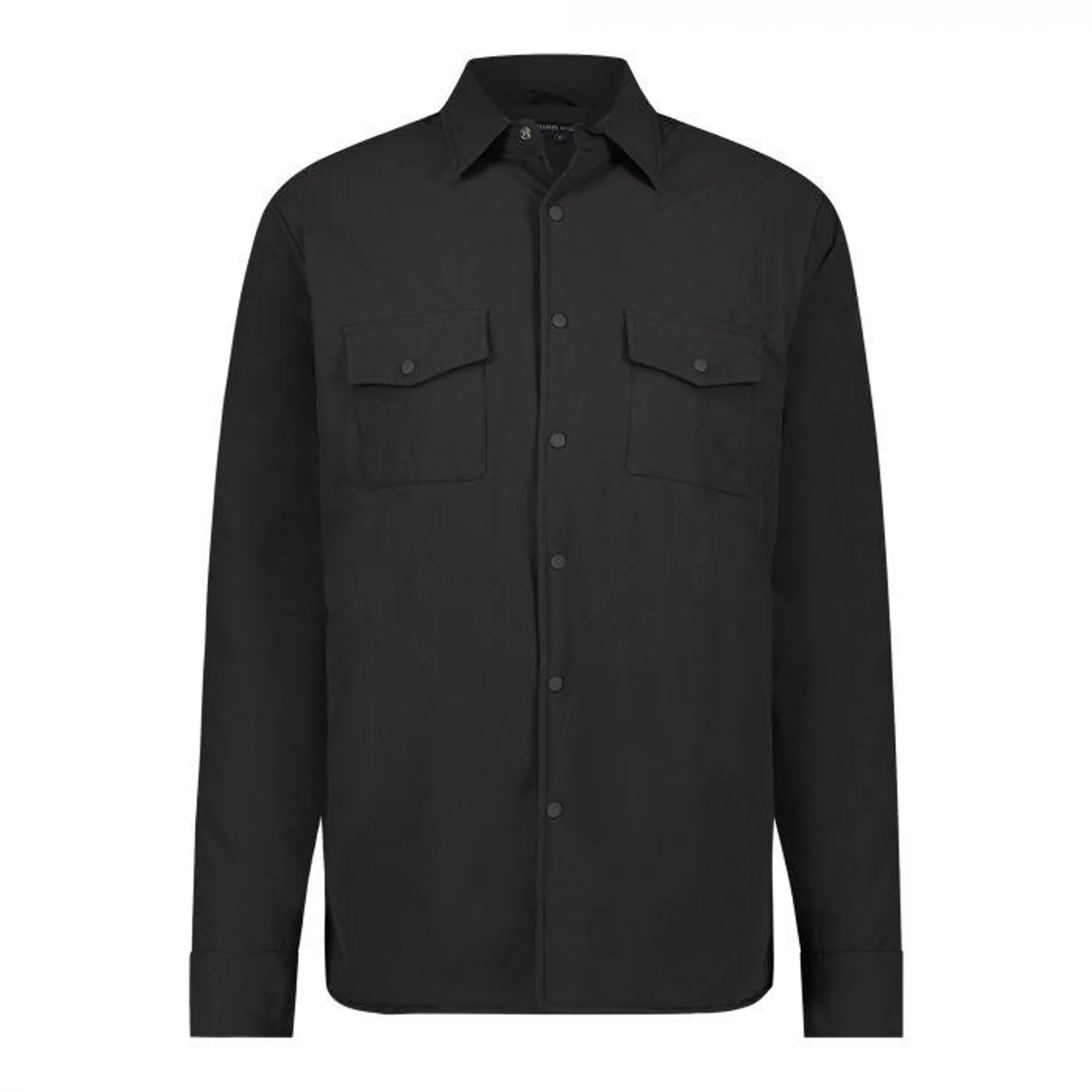 Memphis Overshirt Shirtjacket Zwart