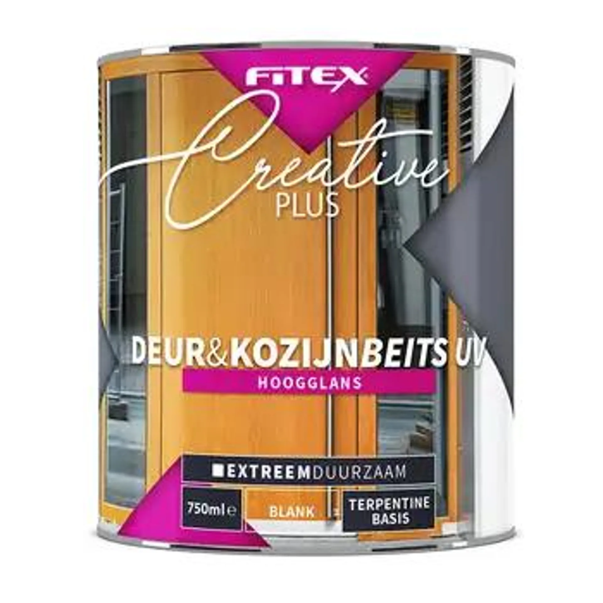 Fitex Creative+ Deur & Kozijn Beits UV Hoogglans Transparant