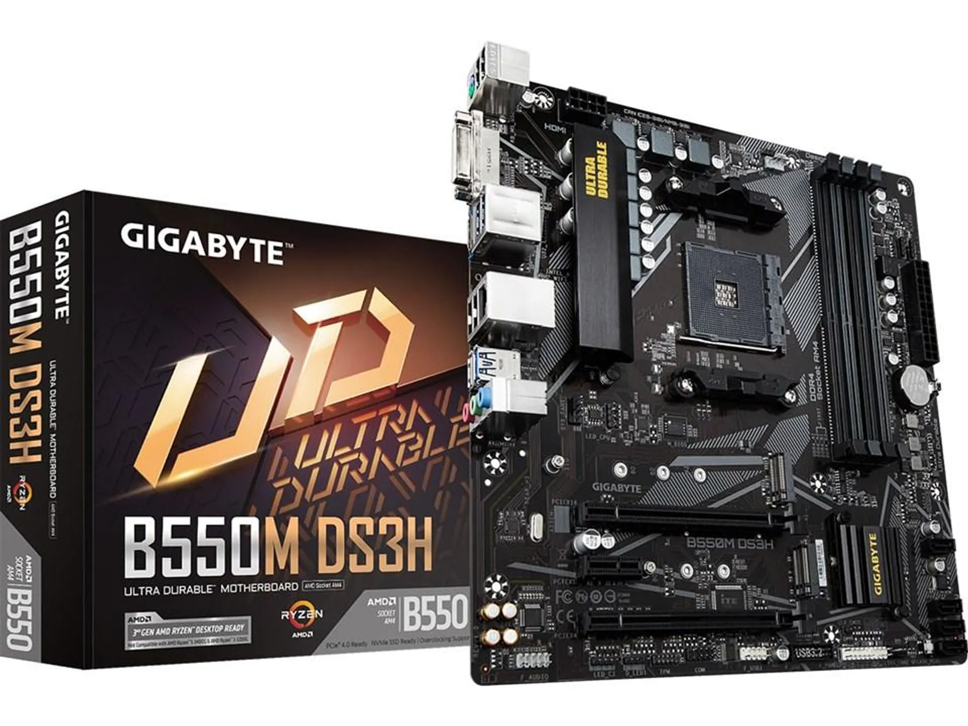 Gigabyte B550M DS3H DDR4