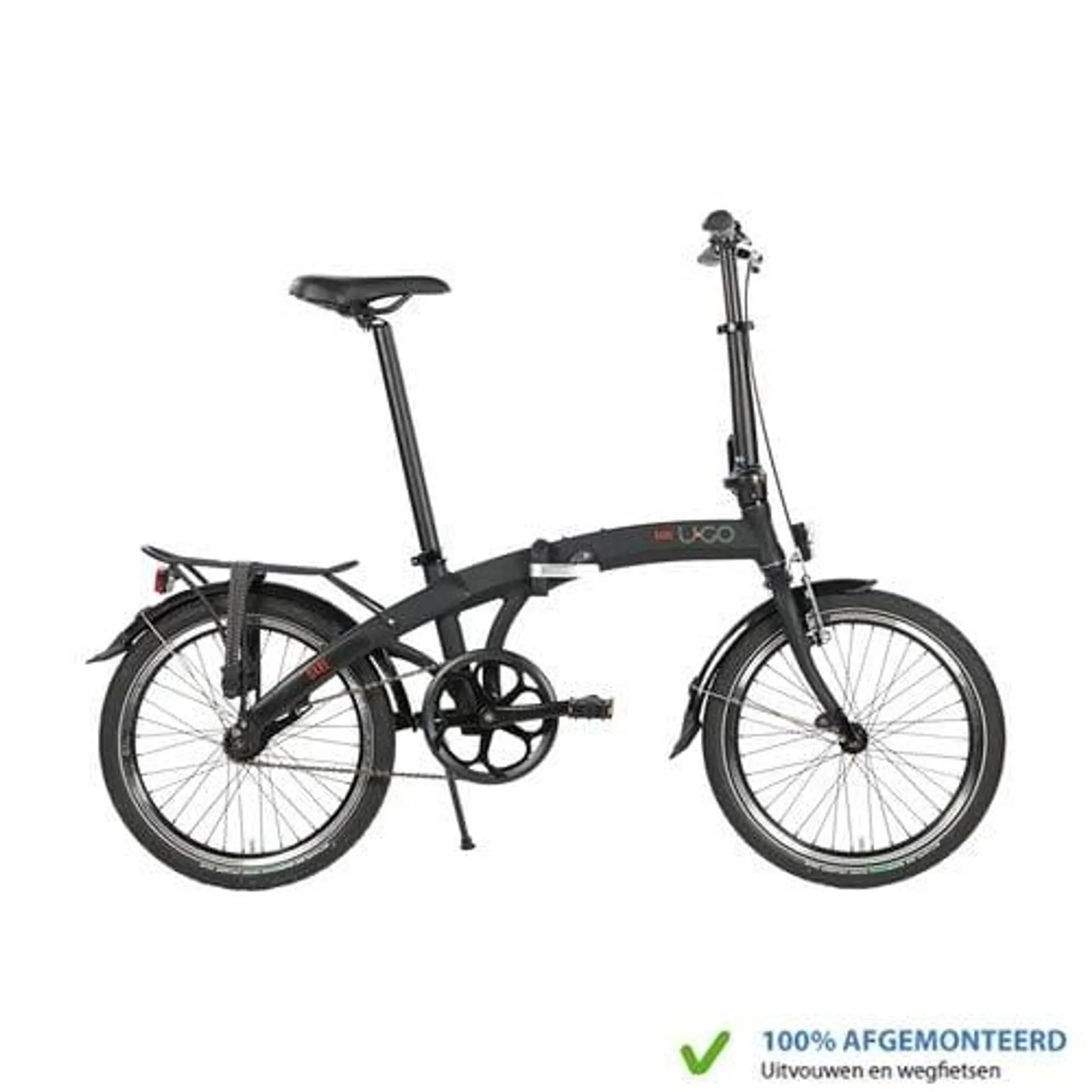 UGo Dare U•GO Vouwfiets S1 Smoke Black