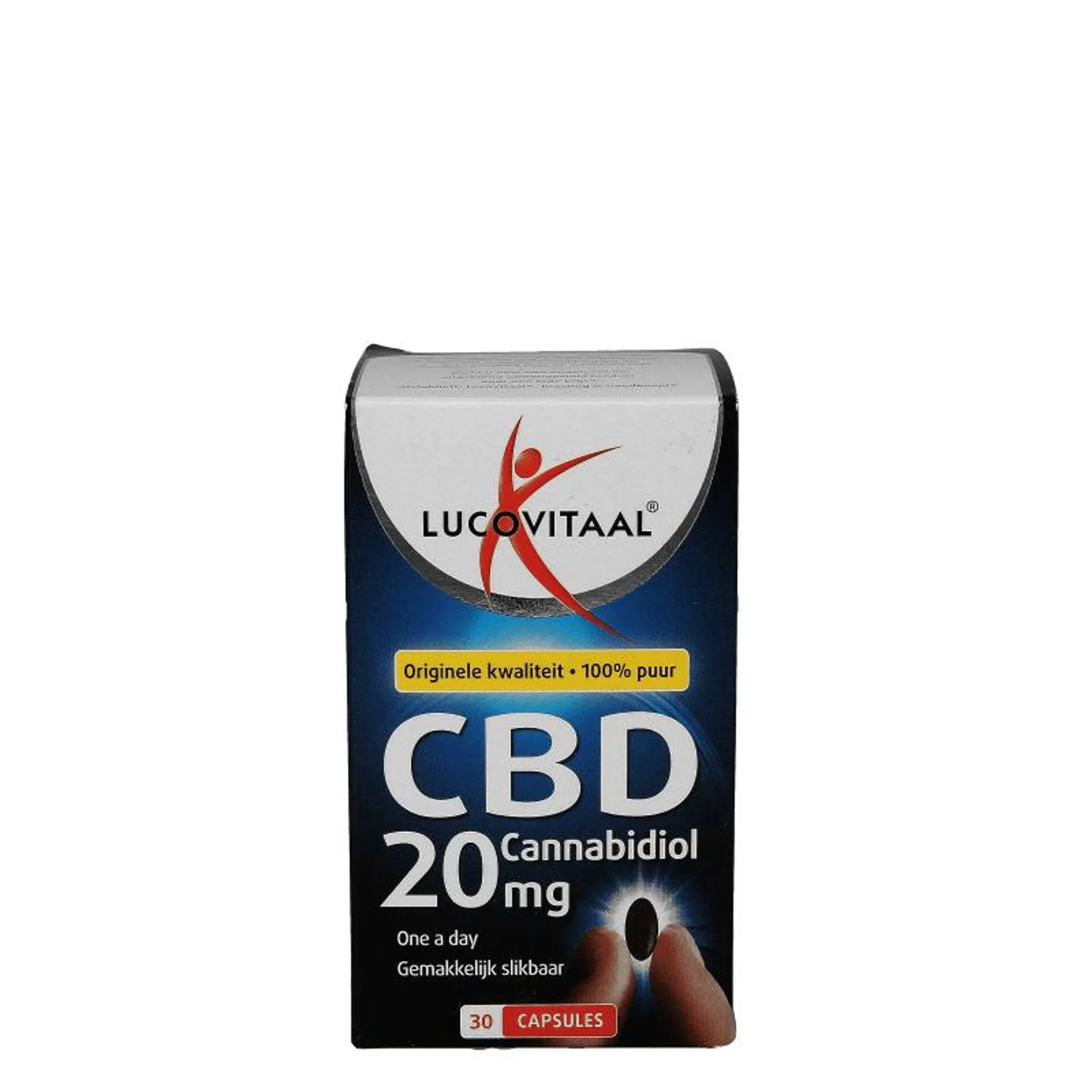 Lucovitaal Cannabidiol CBD 20mg 30 capsules