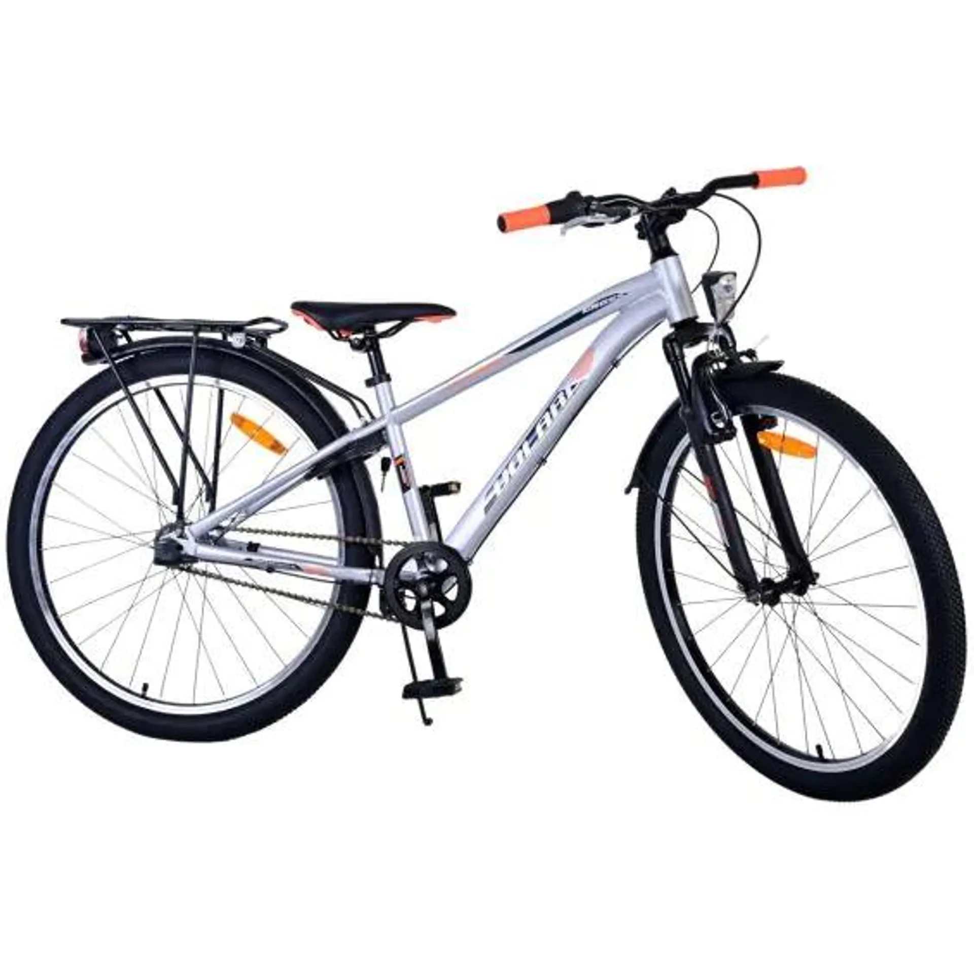 Volare Cross kinderfiets jongens 26 inch Zilver 3 versnellingen