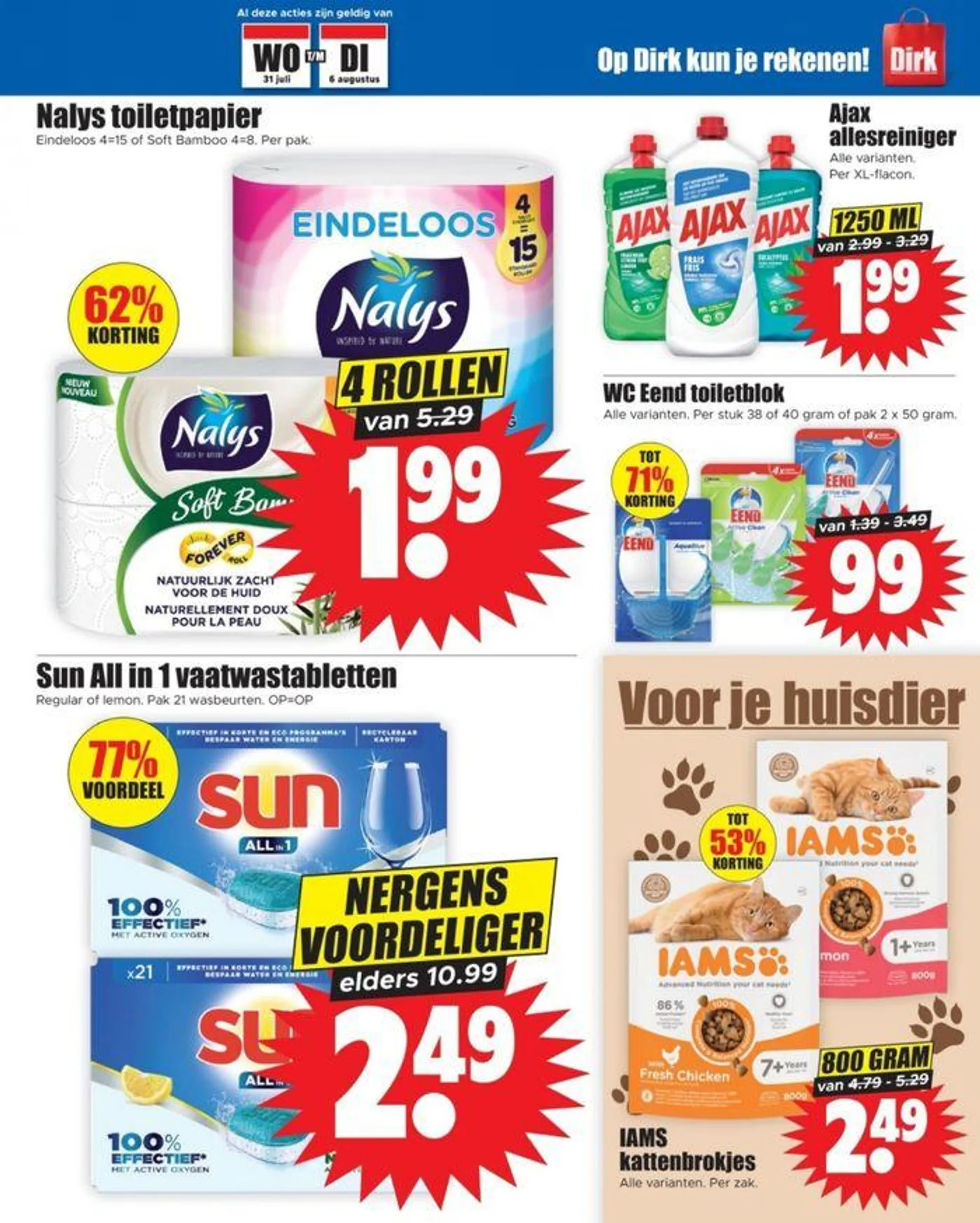 Actuele deals en aanbiedingen van 31 juli tot 6 augustus 2024 - Folder pagina 22