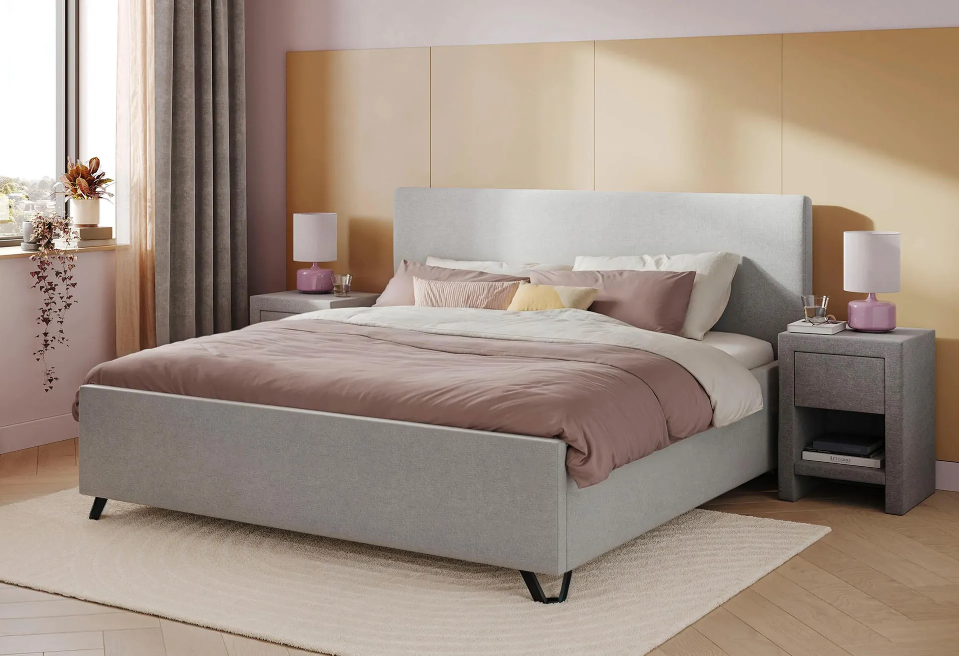 Gestoffeerd Bedframe Home 180