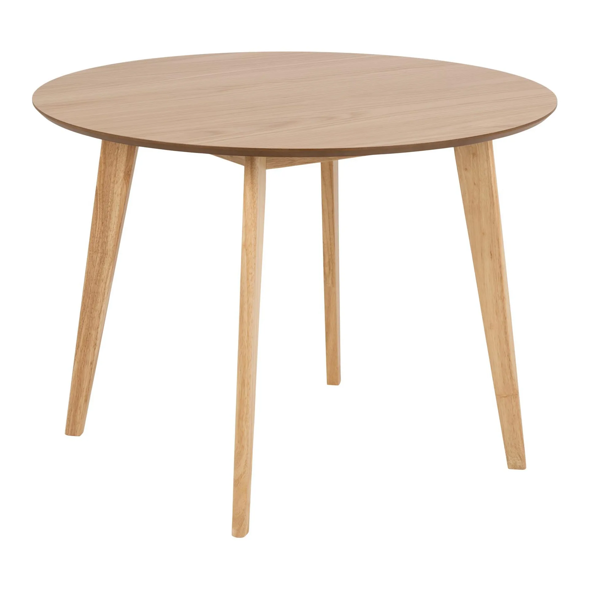 by fonQ basic Crow Eettafel - Ø 105 cm - Eiken