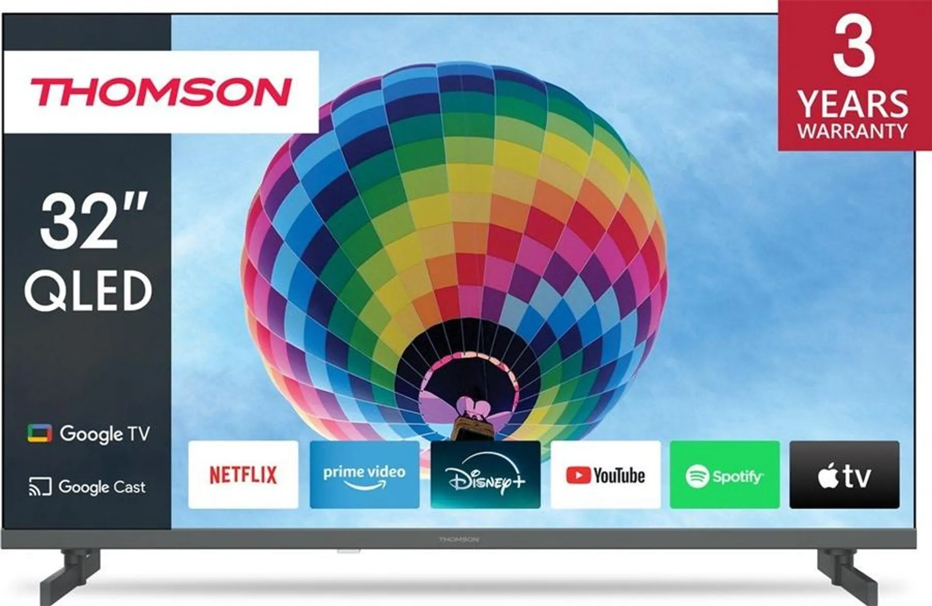 Thomson 32QG4S14 QLED Smart Google TV