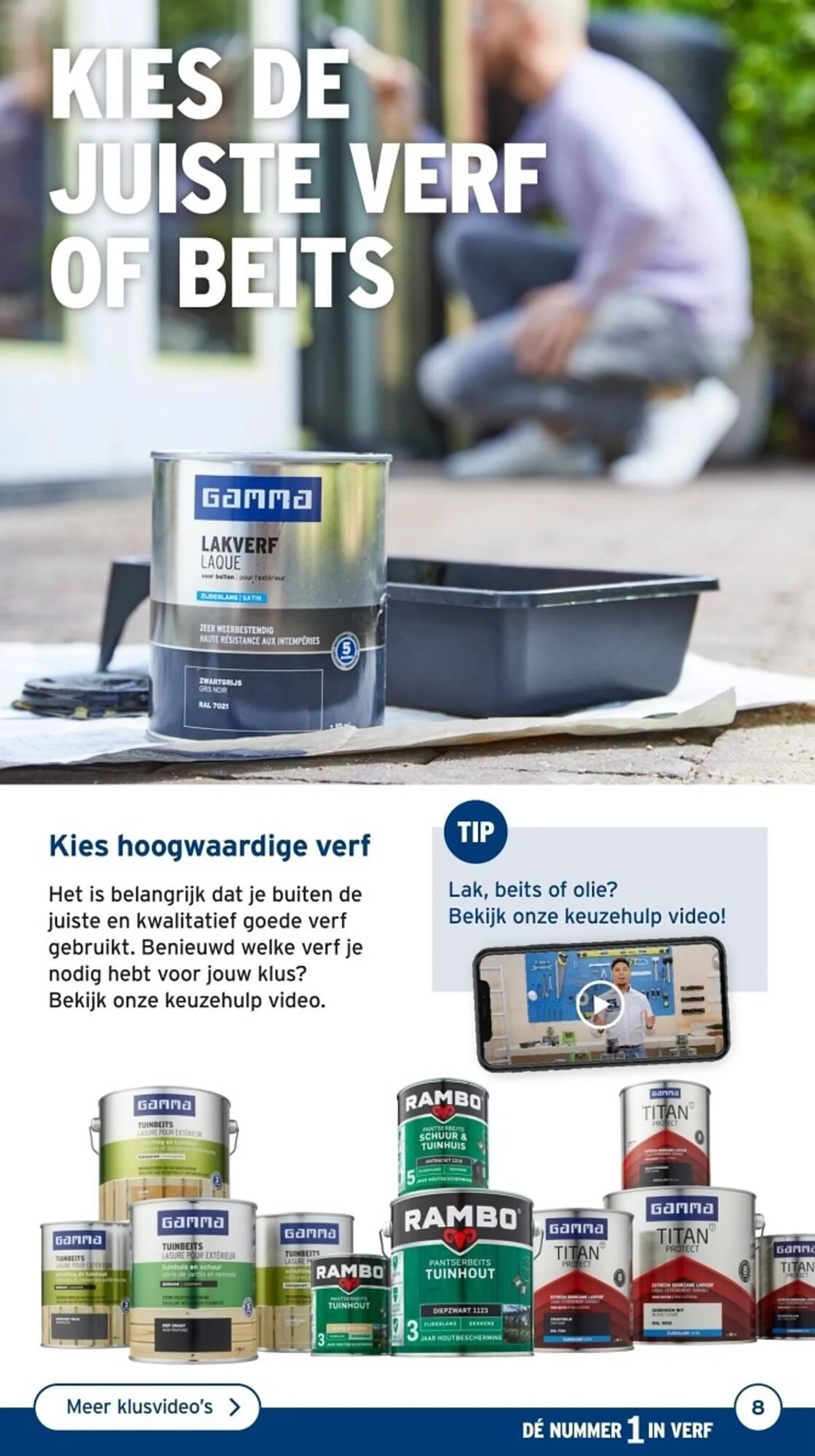 GAMMA Buitenverf special 2024 van 15 april tot 30 september 2024 - Folder pagina 8