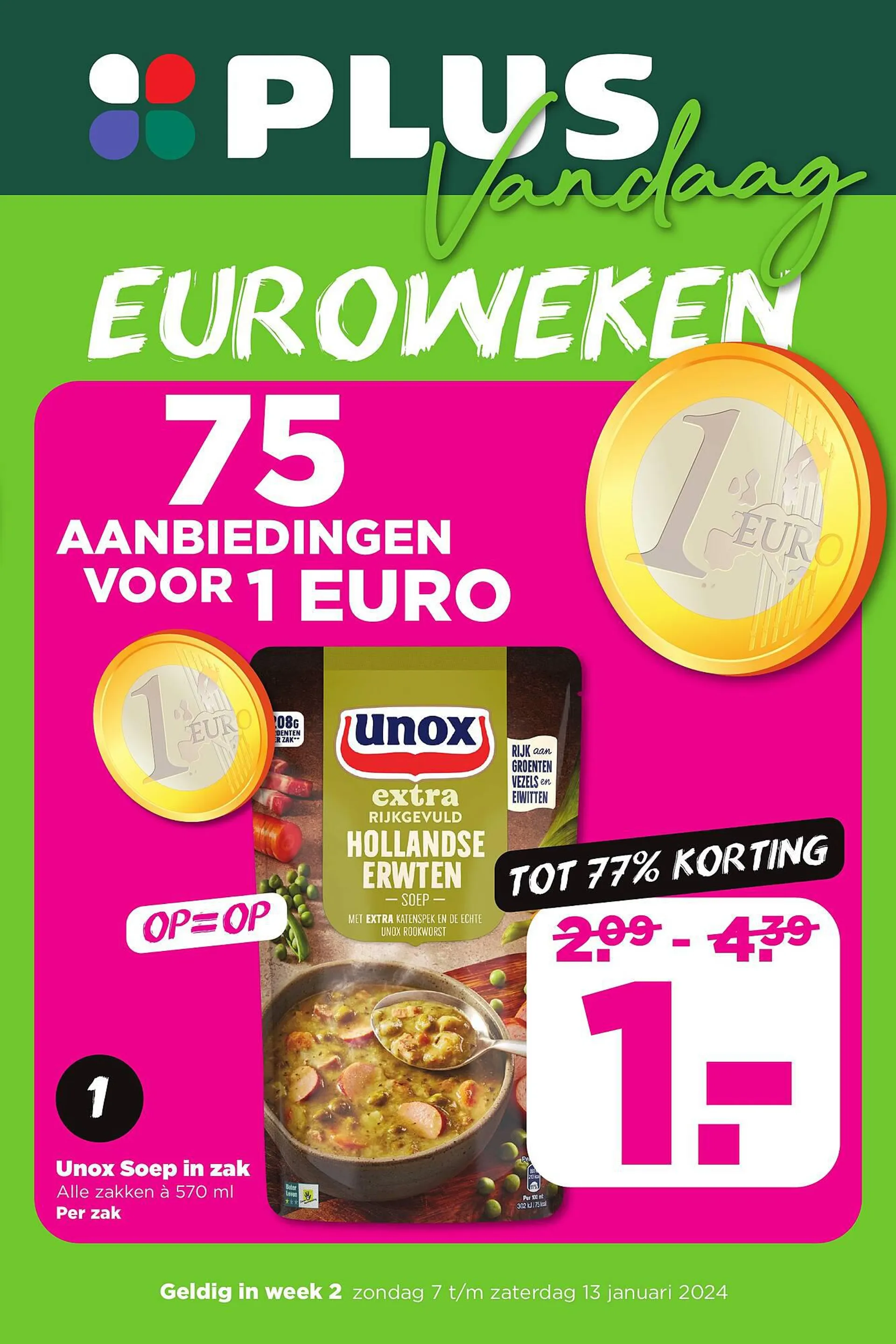 Plus vandaag folder geldig tot 13 jan