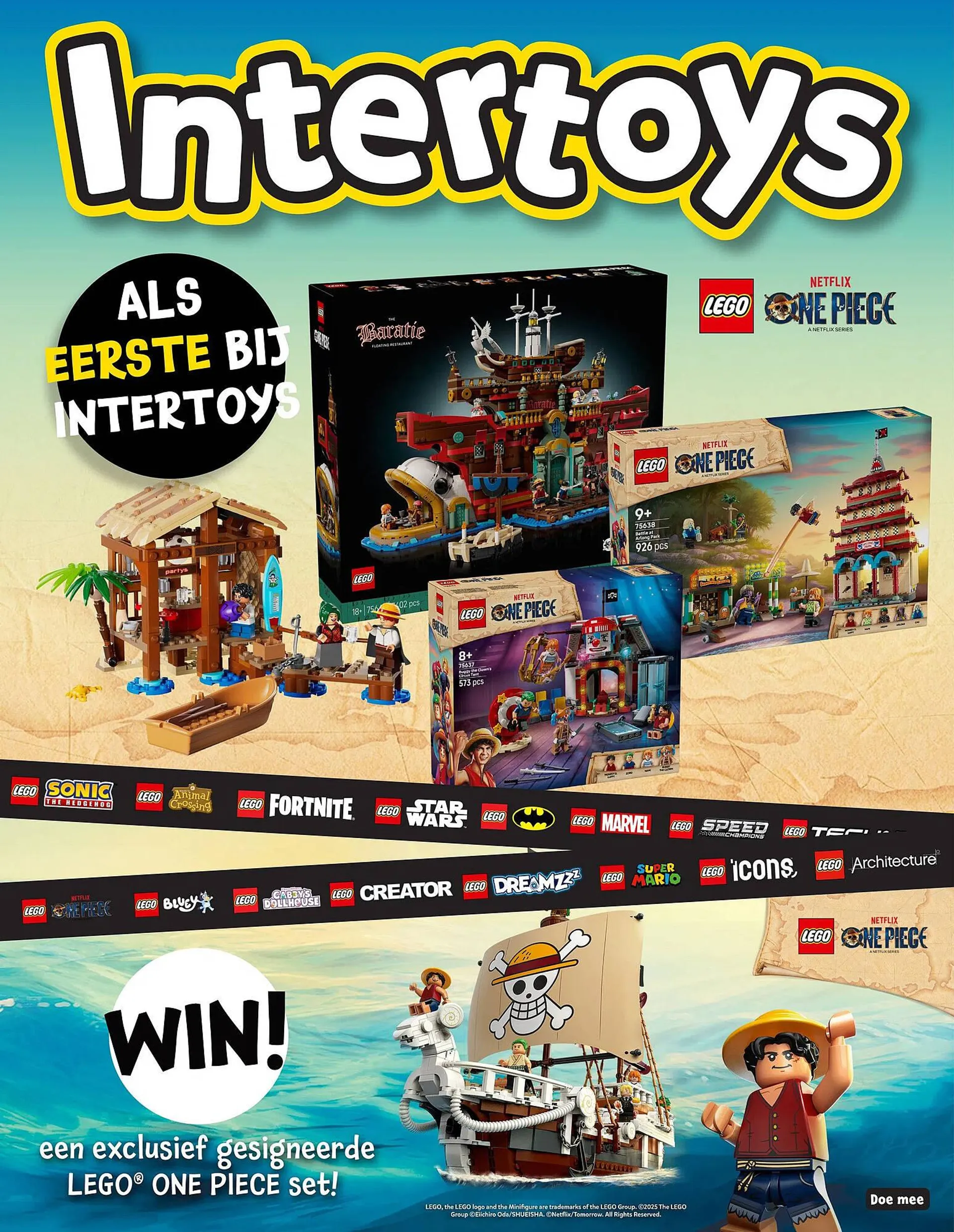 Intertoys folder van 1 augustus tot 31 augustus 2025 - Folder pagina 1