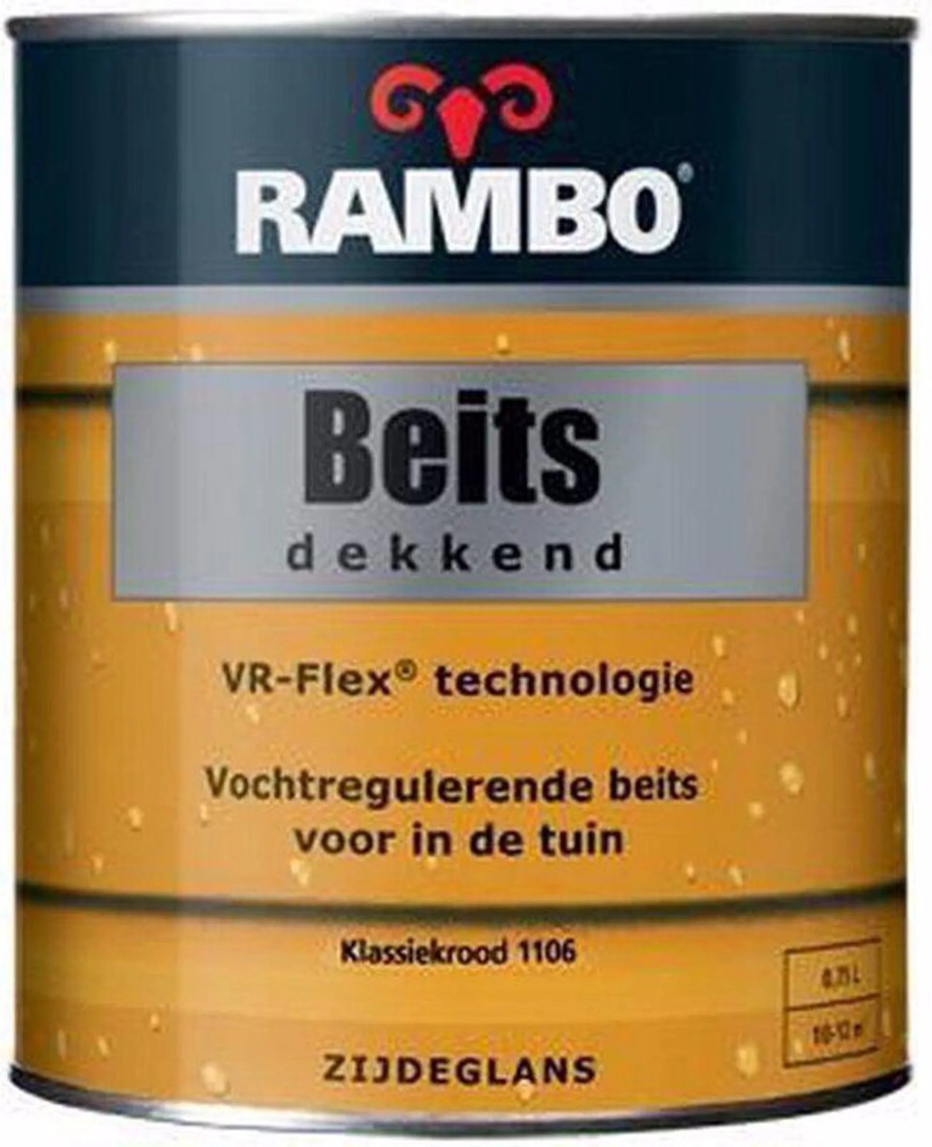 Rambo Beits Dekkend Klassiek Rood 1106