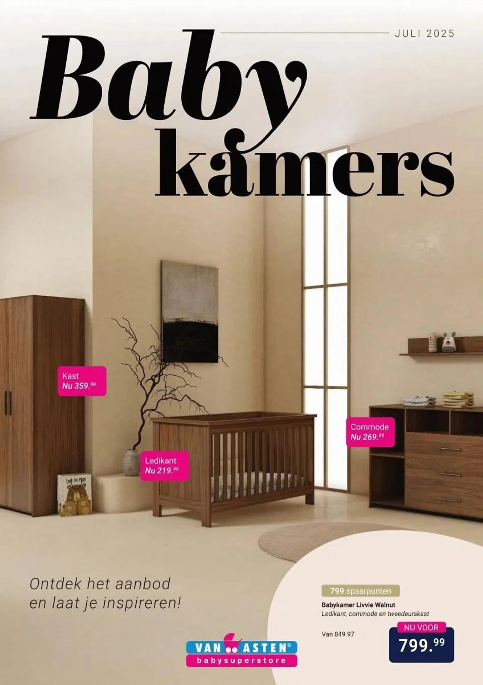 Van Asten BabySuperstore folder van 7 juli tot 30 september 2025 - Folder pagina 1