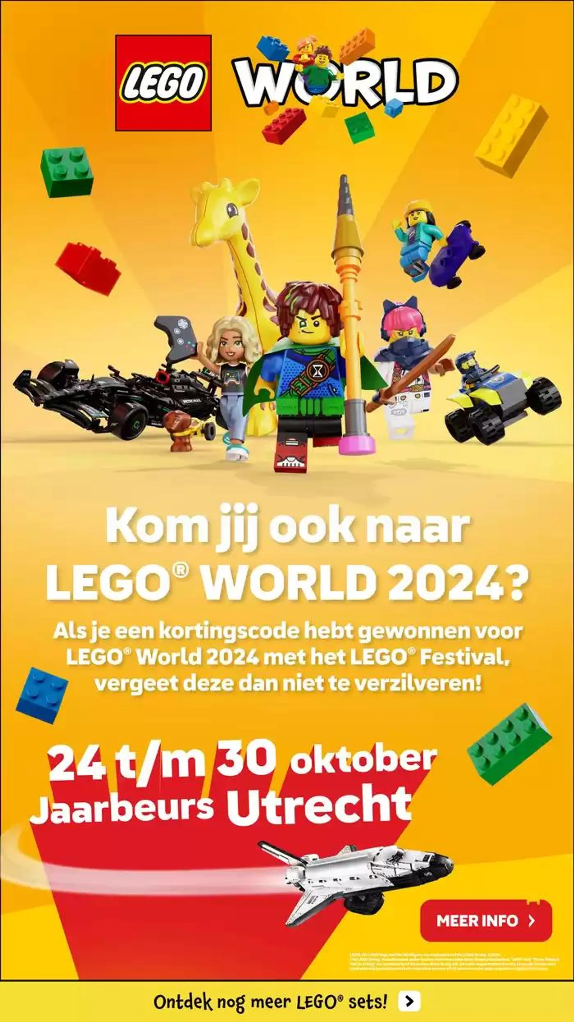 Intertoys LEGO NK bouwen folder voertuigen van 24 oktober tot 7 november 2024 - Folder pagina 5