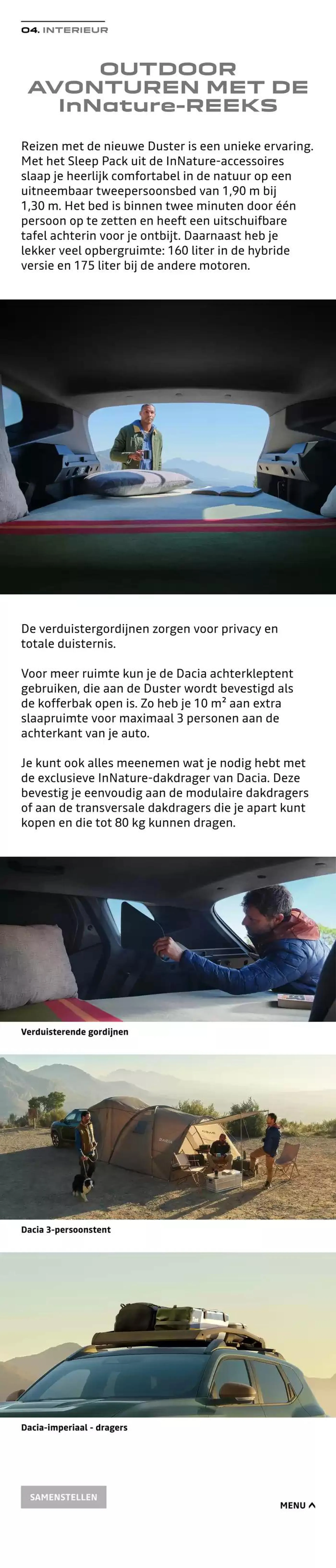 Dacia Duster van 28 november tot 30 juni 2025 - Folder pagina 11