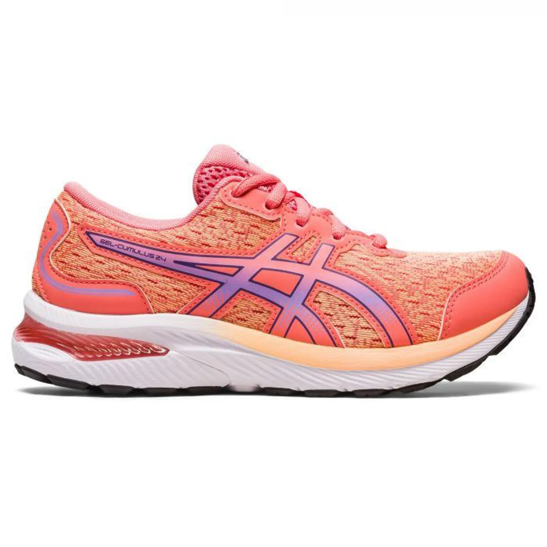 Asics Gel-Cumulus 24 Grade School 1014A270 hardloopschoenen junior papaya dusty purple