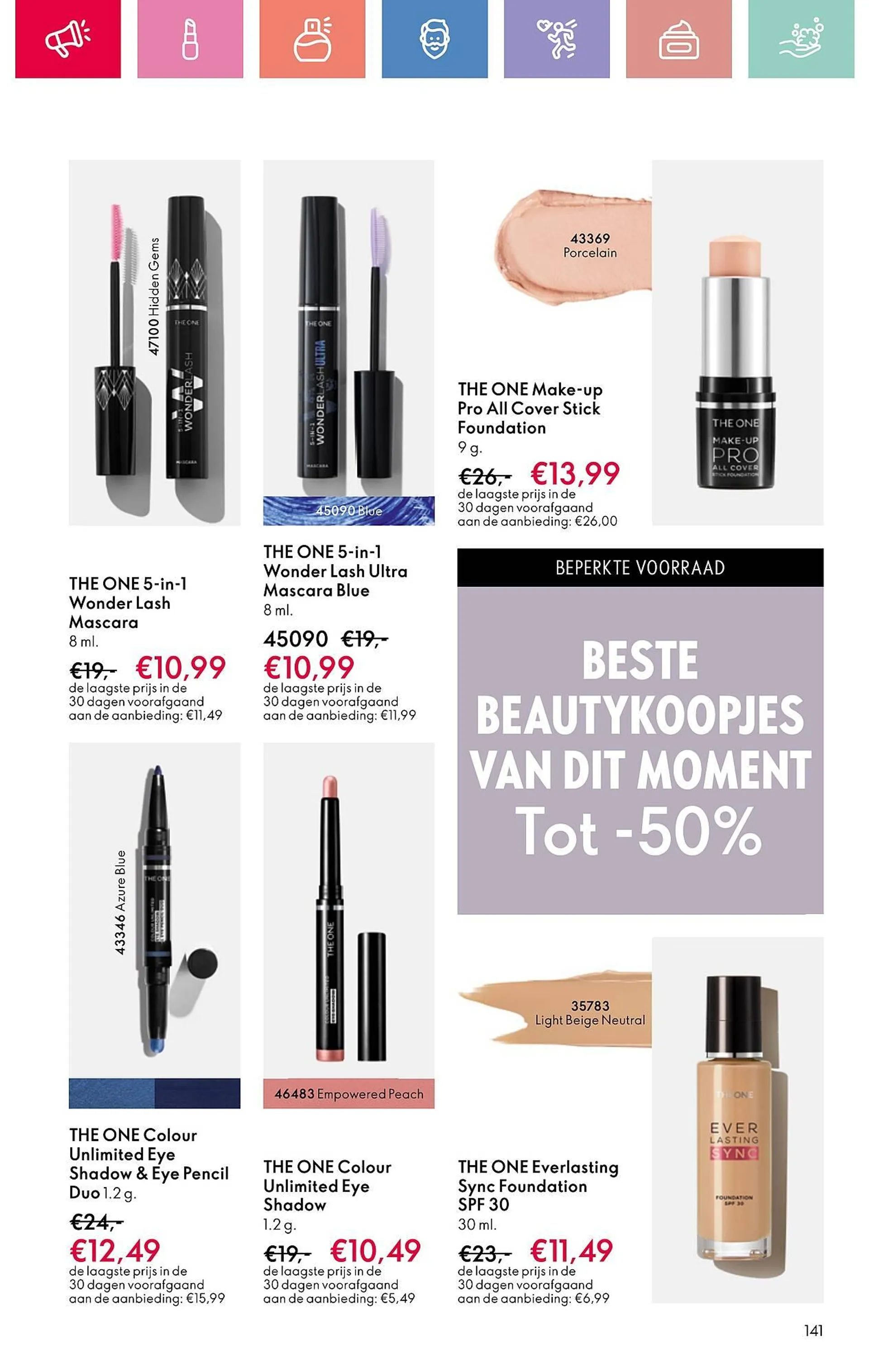 Oriflame folder van 7 mei tot 10 mei 2025 - Folder pagina 141
