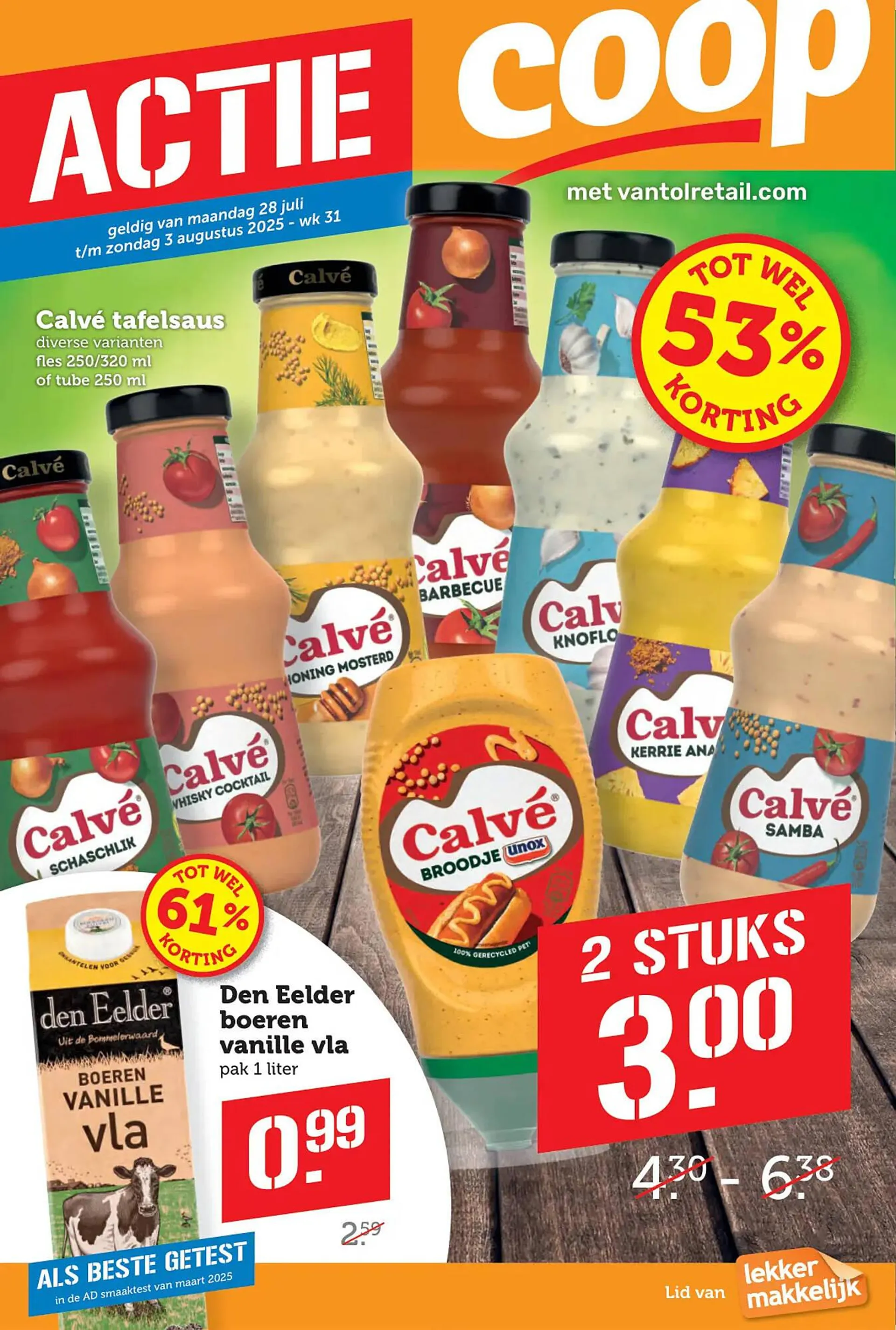 Coop folder van 28 juli tot 3 augustus 2025 - Folder pagina 1