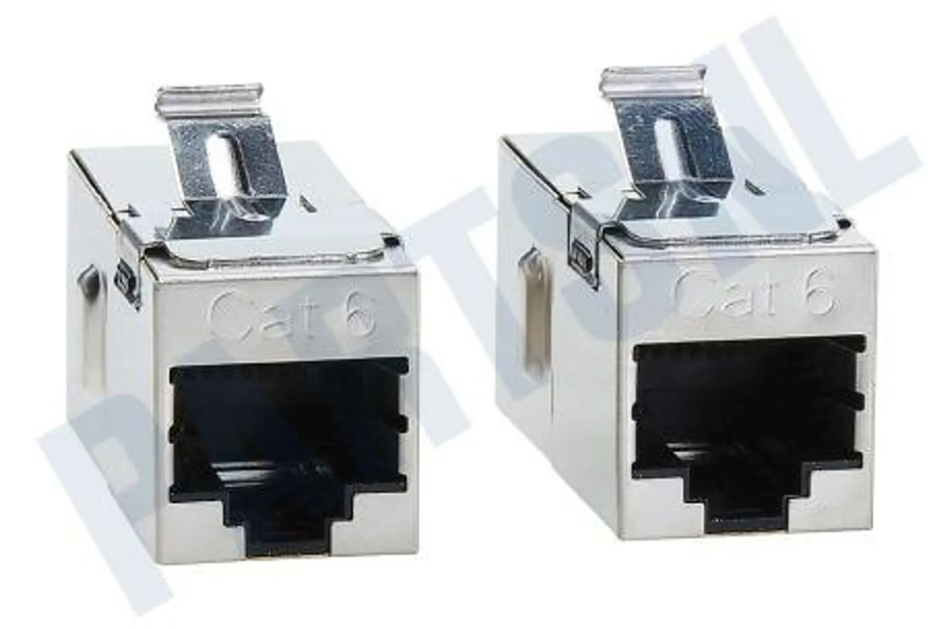 ILC CAT6/2 shop RJ45 koppelstuk CAT 6A, 2 stuks