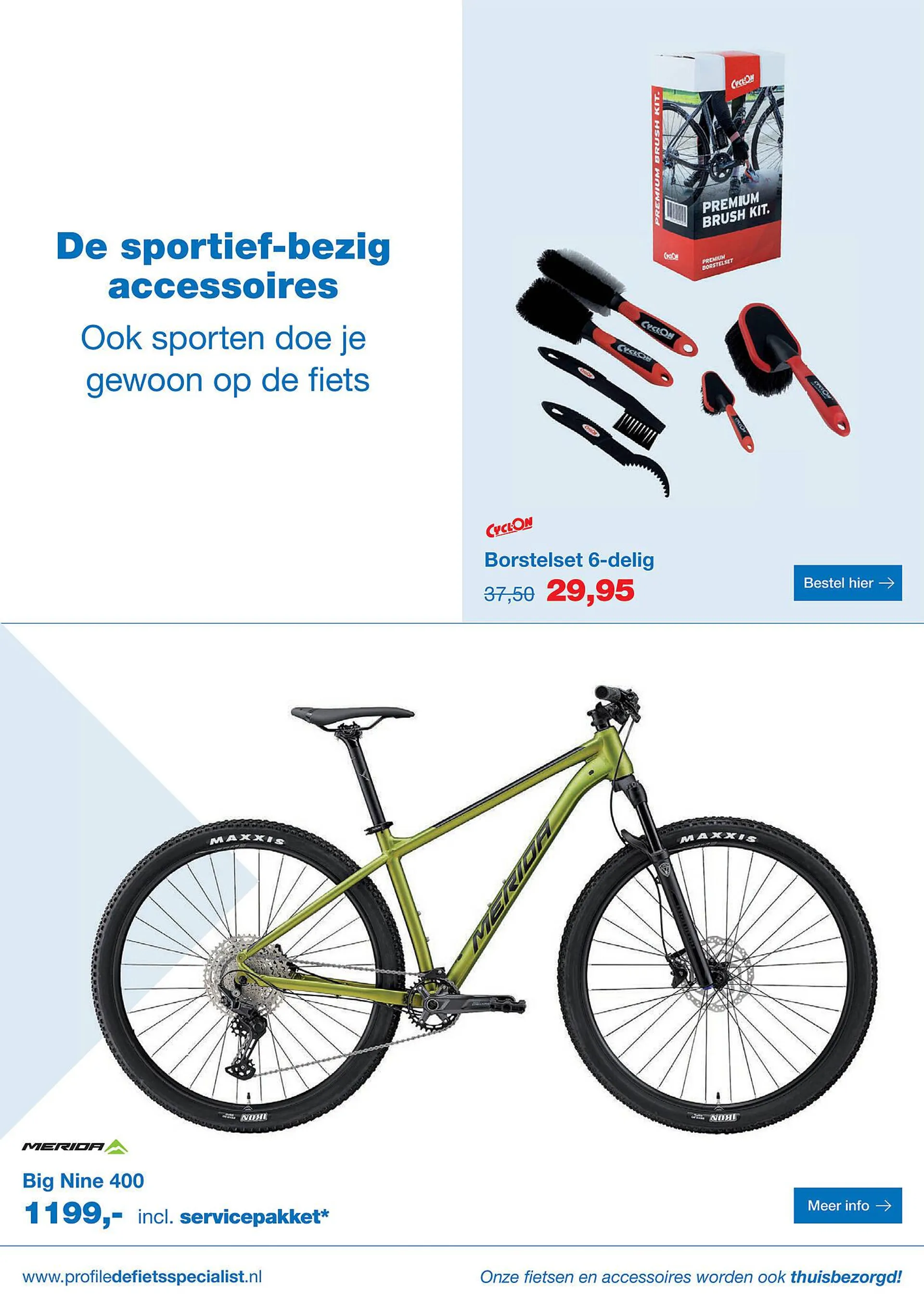 Profile de Fietsspecialist folder van 1 juli tot 31 juli 2023 - Folder pagina 12