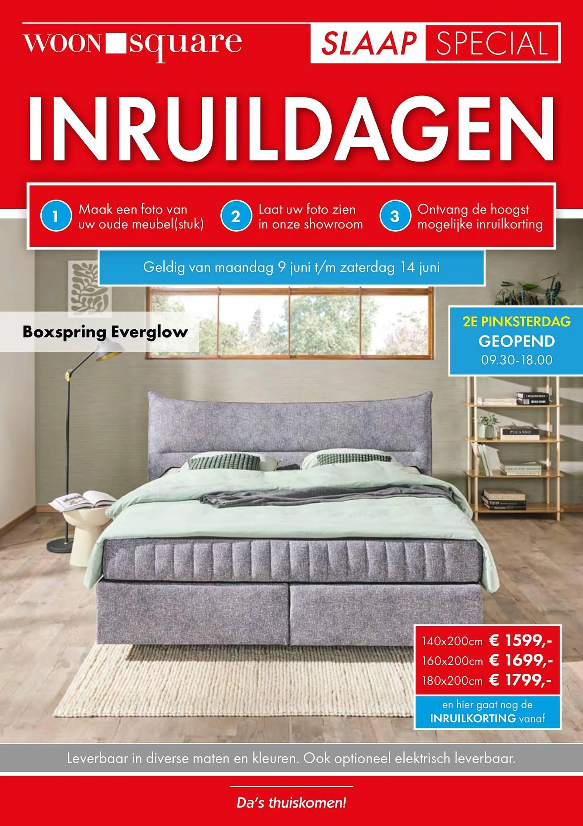 Woonsquare Slaap folder van 9 juni tot 15 juni 2025 - Folder pagina 1