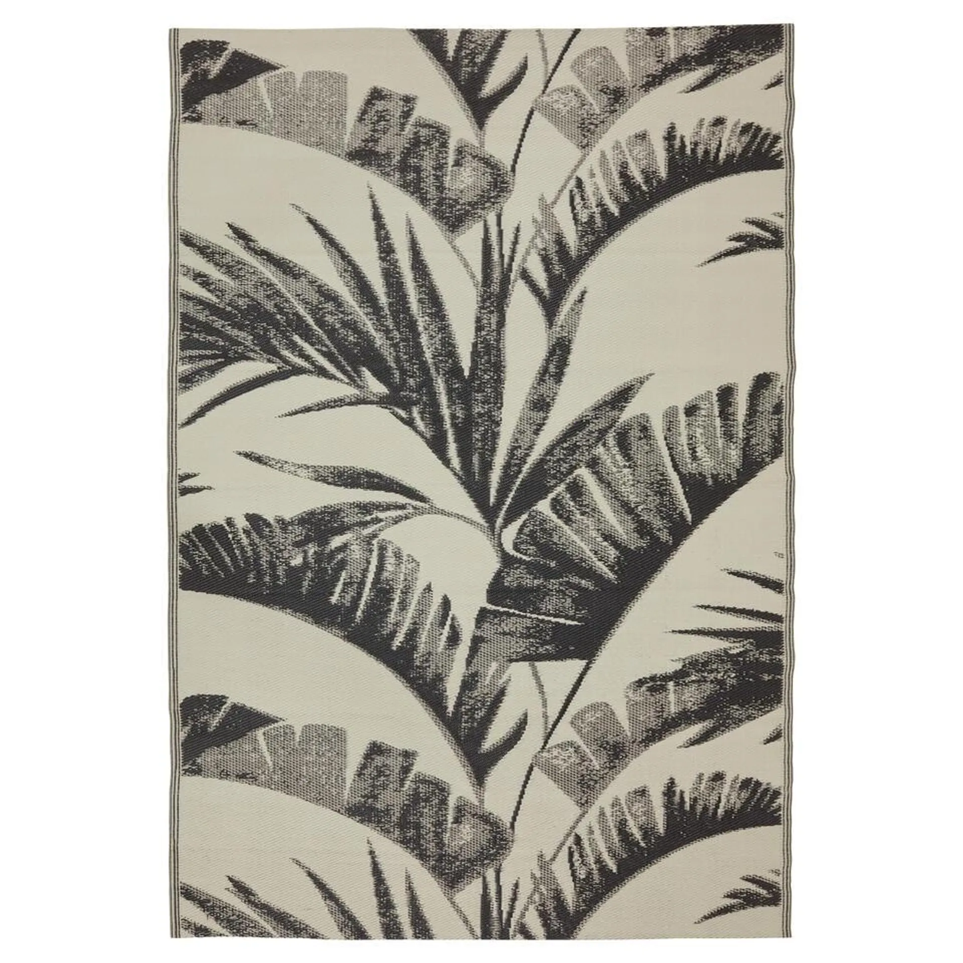 Buitenkleed Tropic Zwart