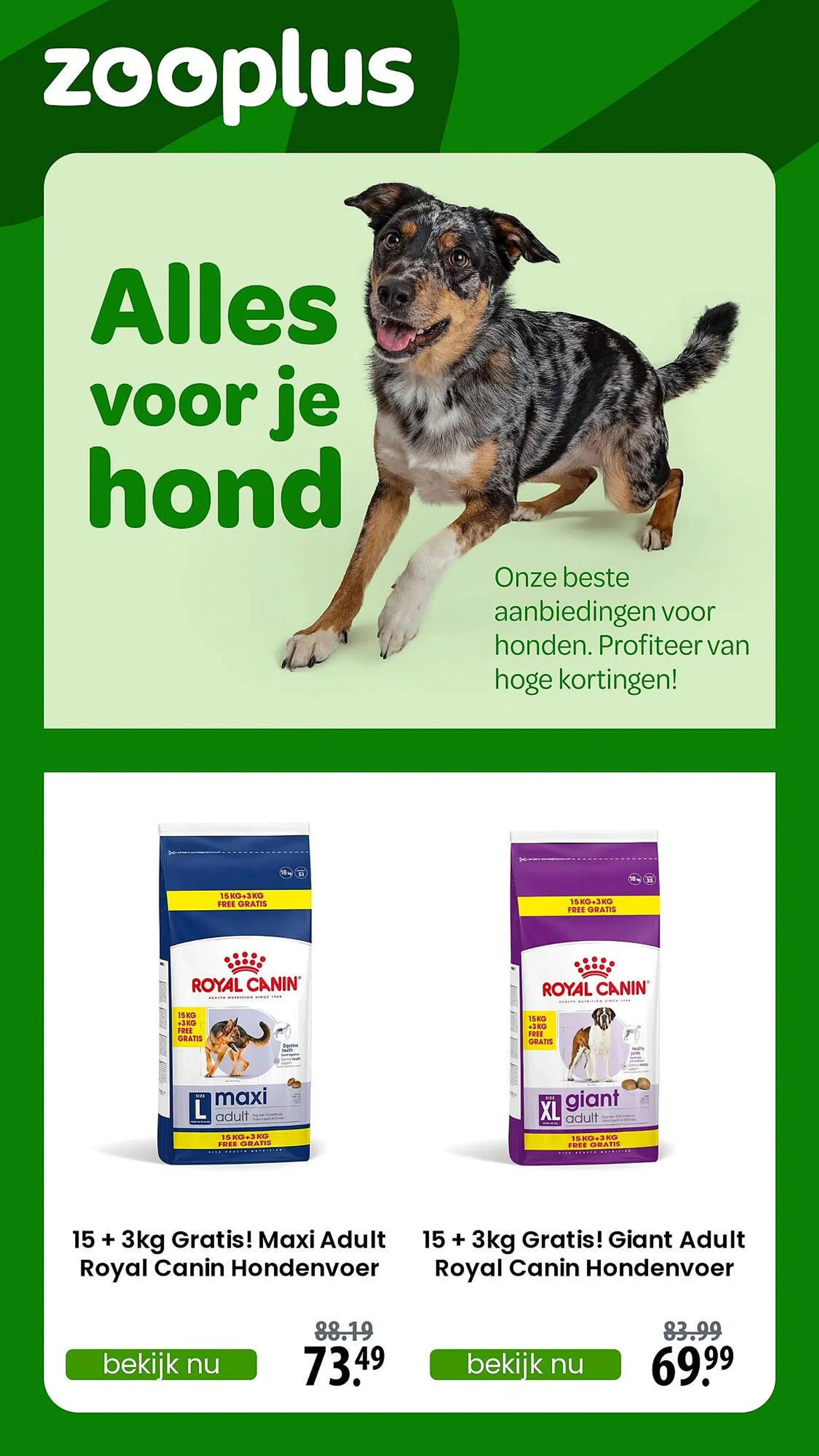 Zooplus folder van 1 juli tot 31 juli 2025 - Folder pagina 1