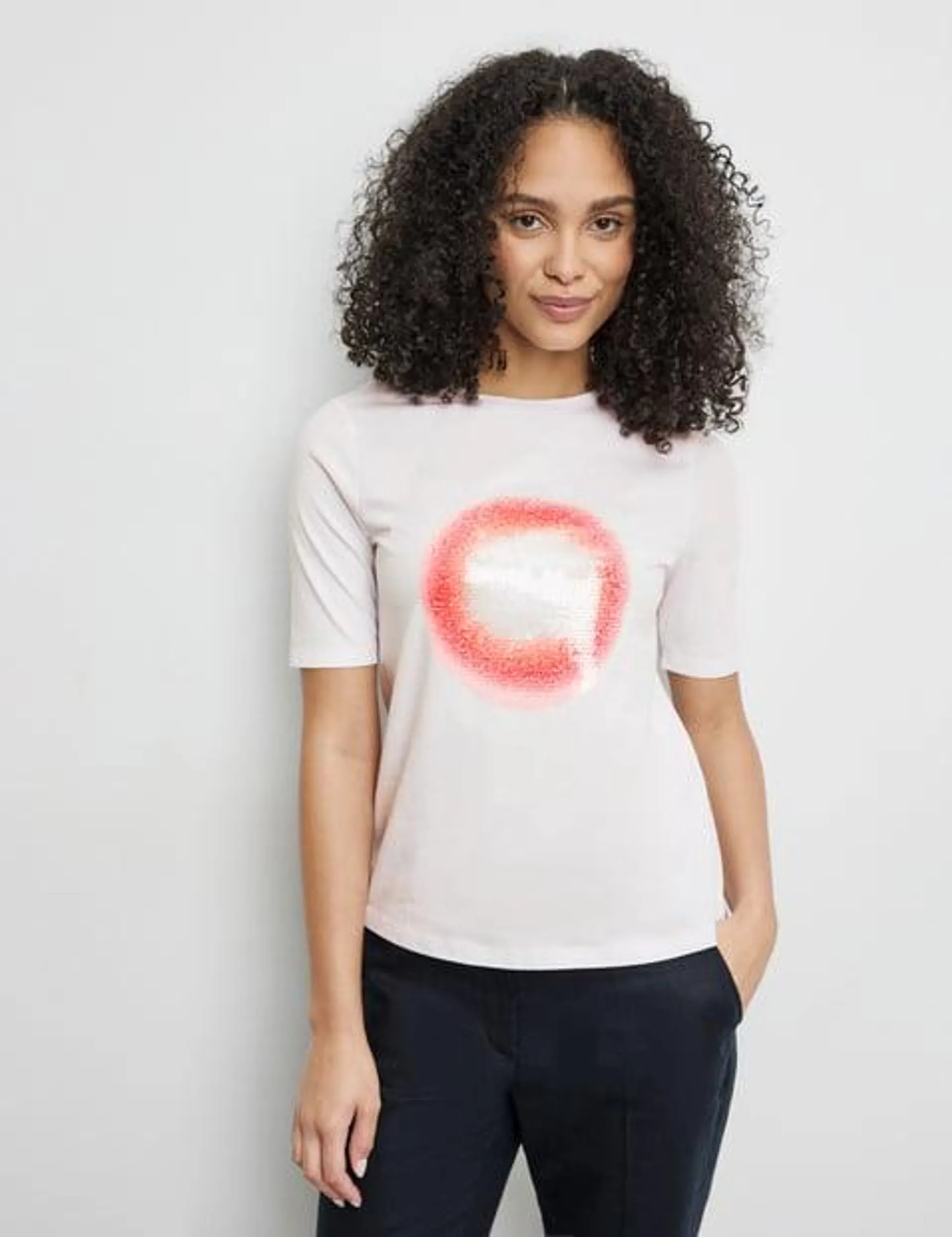 Duurzaam T-shirt met pailletjes