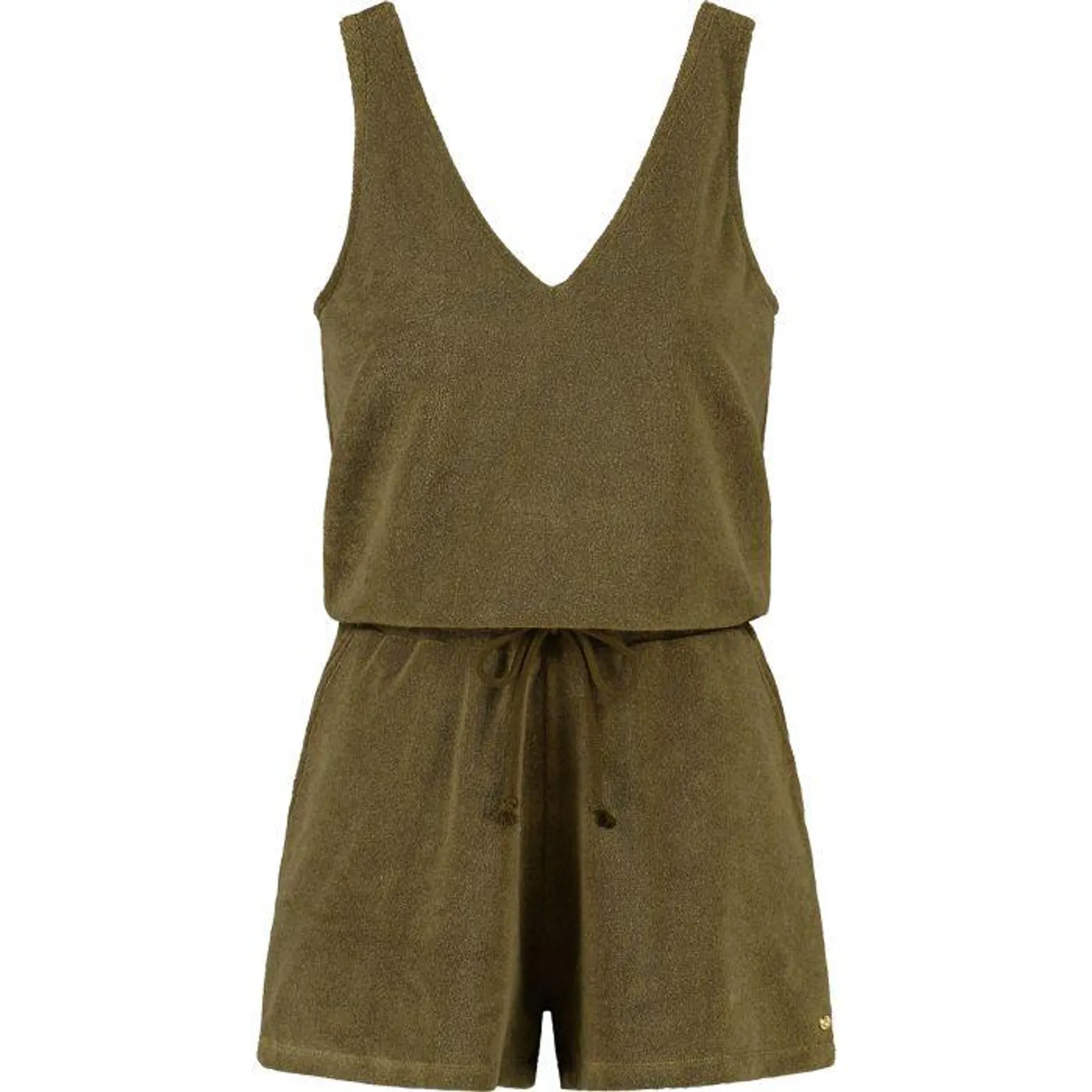 Fiji jumpsuit dames forest green