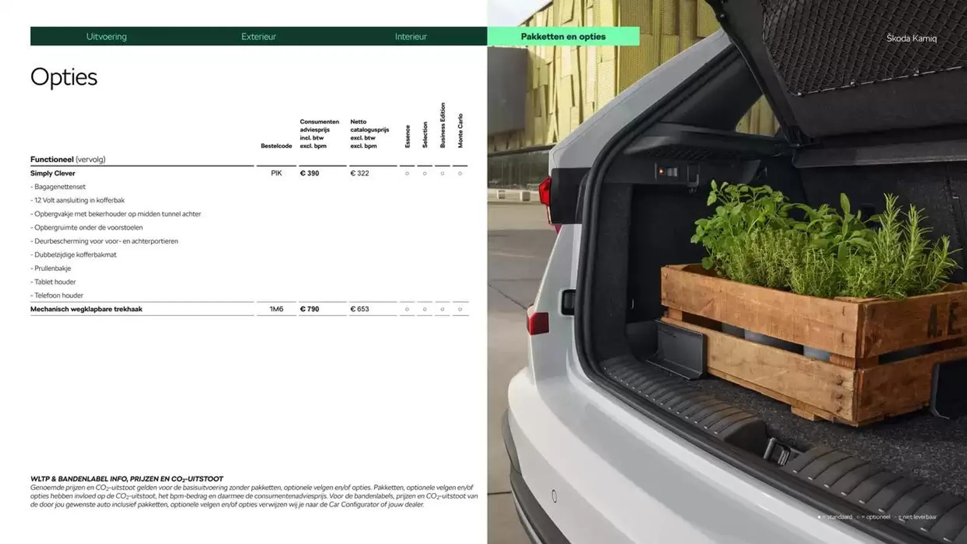 Škoda Kamiq prijslijst per 25 november 2024 van 6 december tot 6 december 2025 - Folder pagina 16