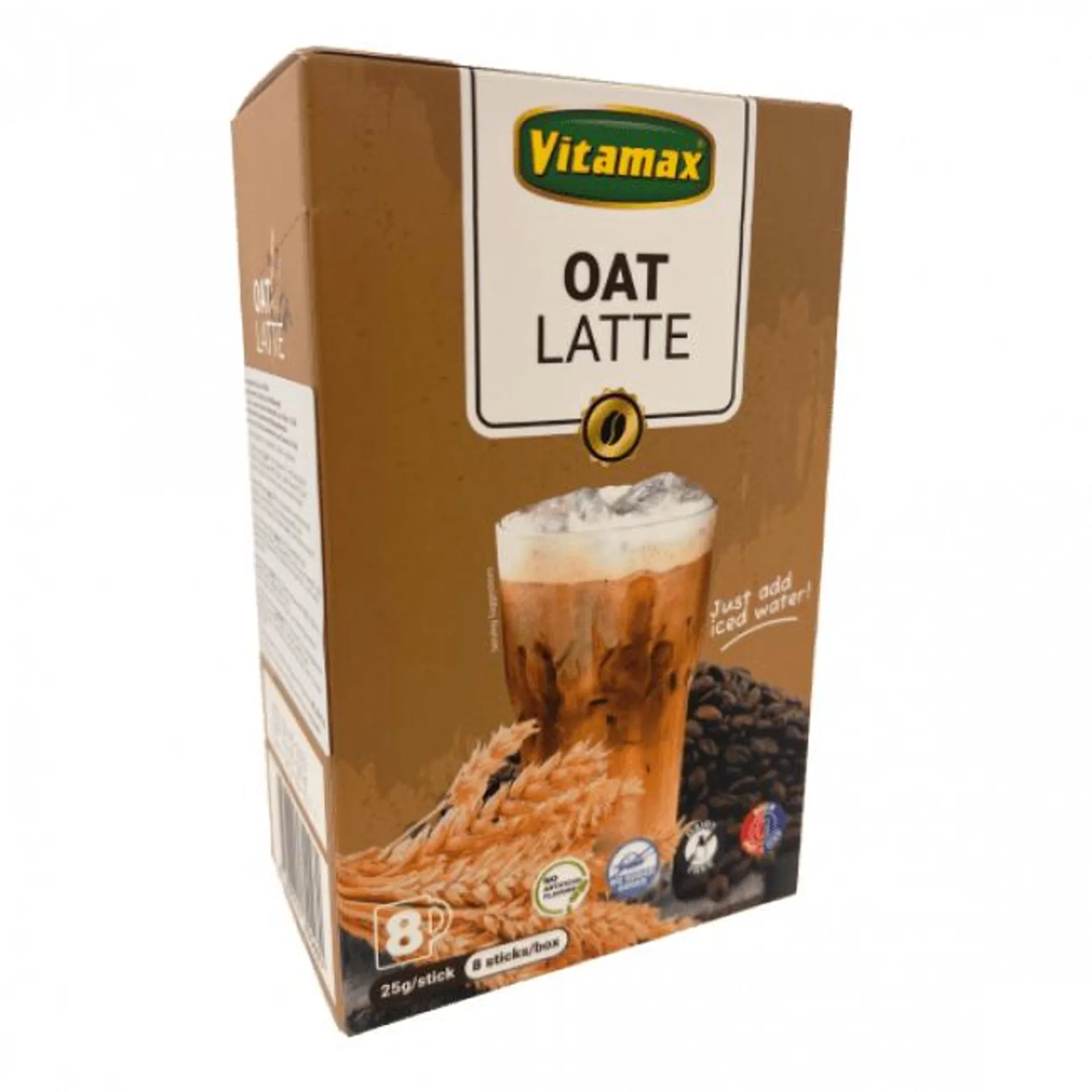 Vitamax Instant Havermelk Latte 8x25g