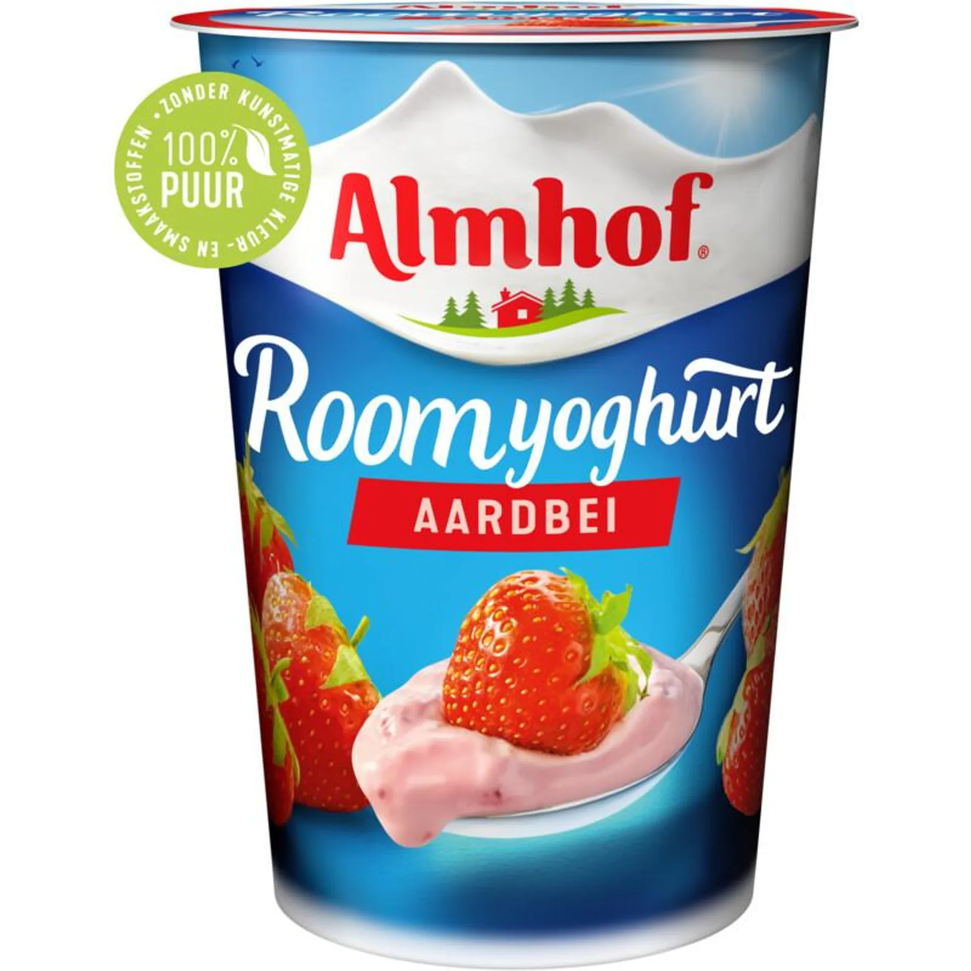 Almhof Roomyoghurt aardbei